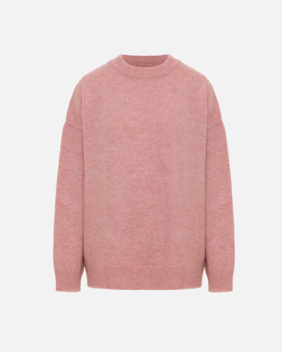 Oversized Knit Sweater / Pink