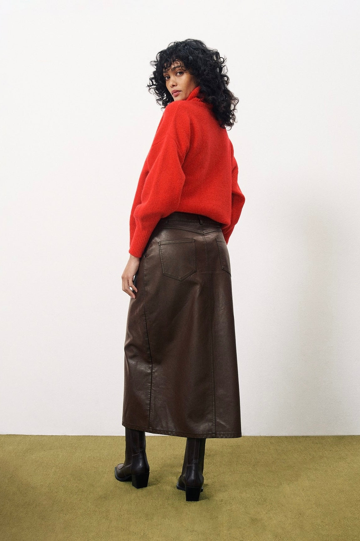 Jupe Nassia Skirt / Brown