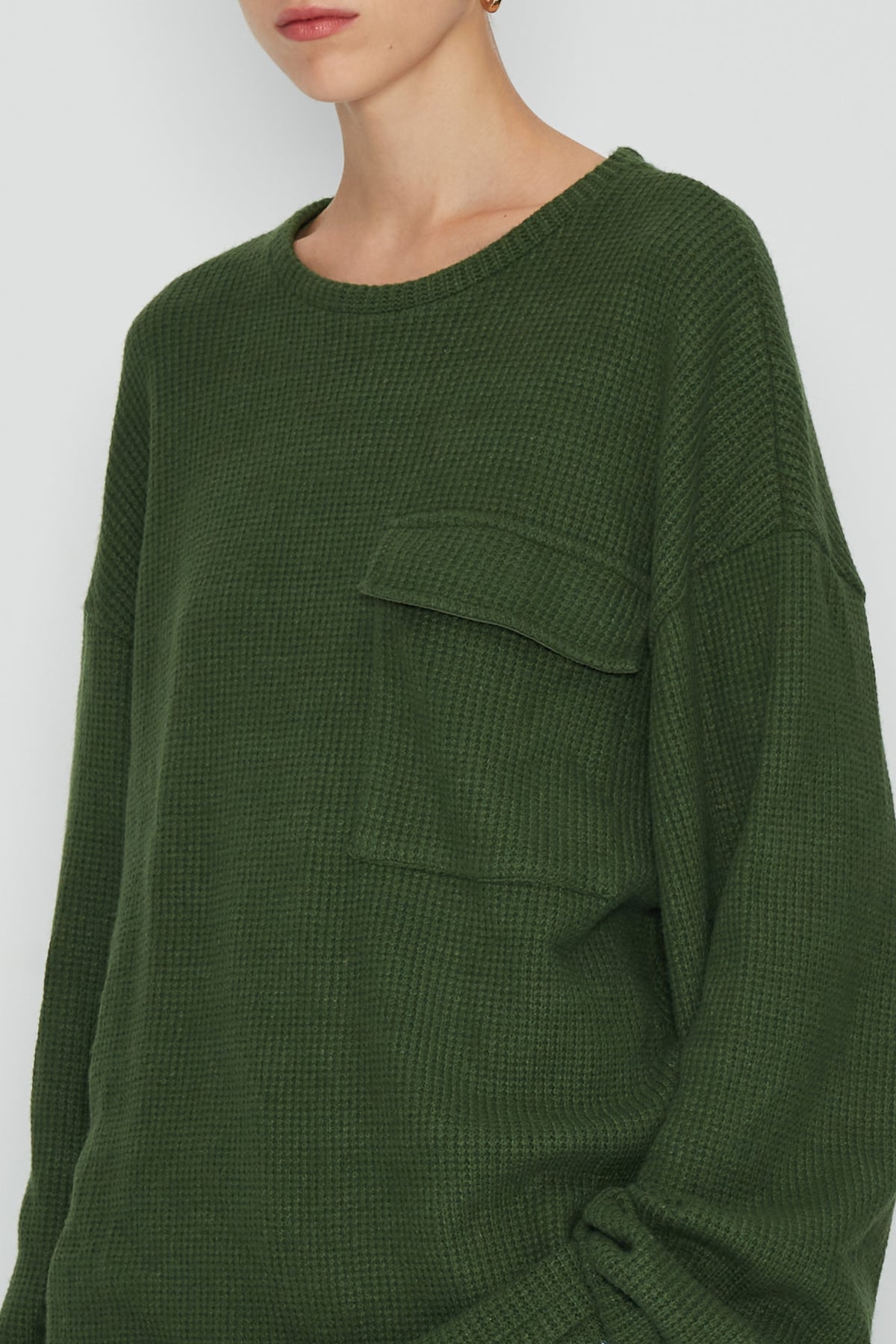 Winter Camouflage Knitwear / Green