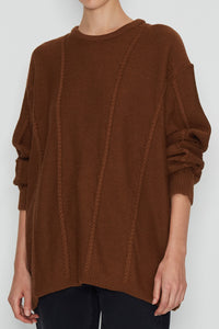Ivy Knitted Sweater / Brown