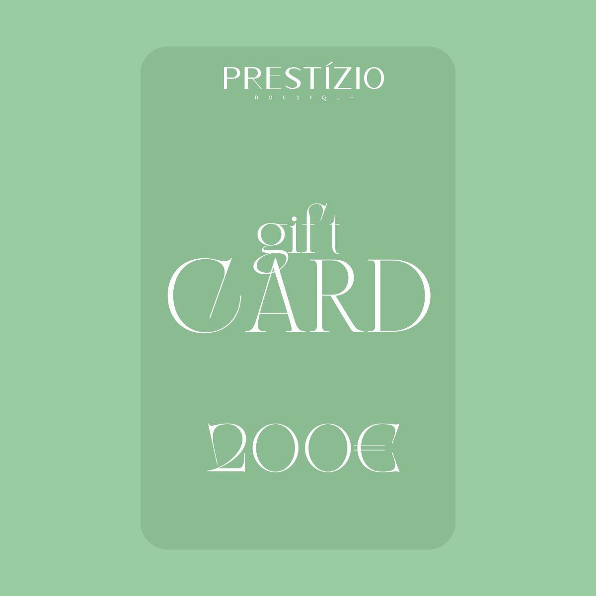 200€ GIFT CARD