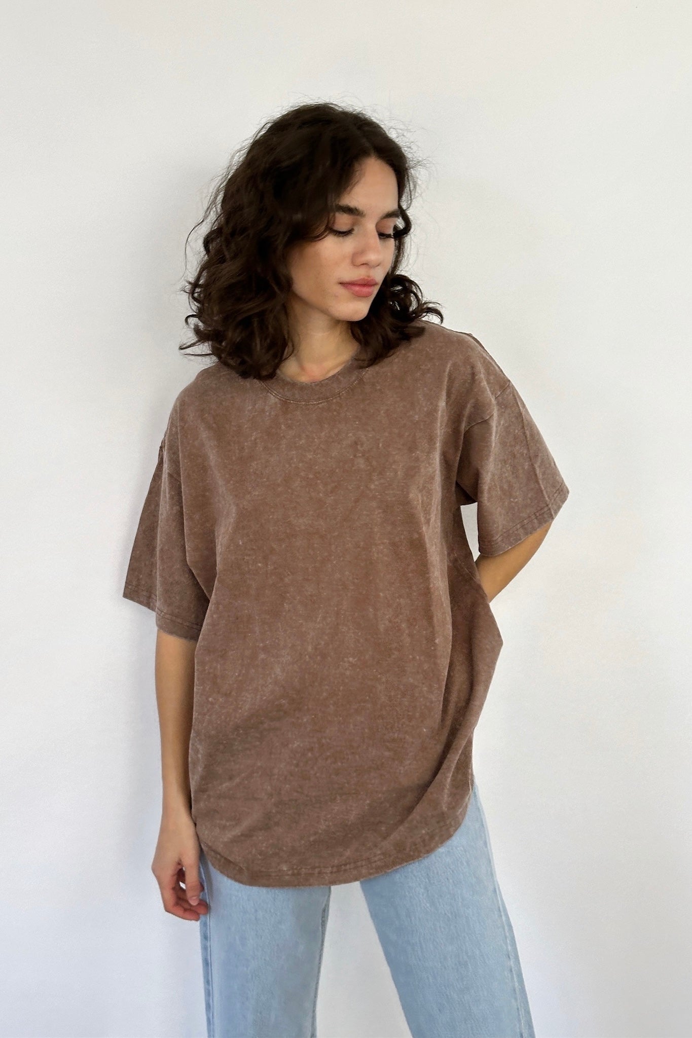 Alina T-shirt Brown