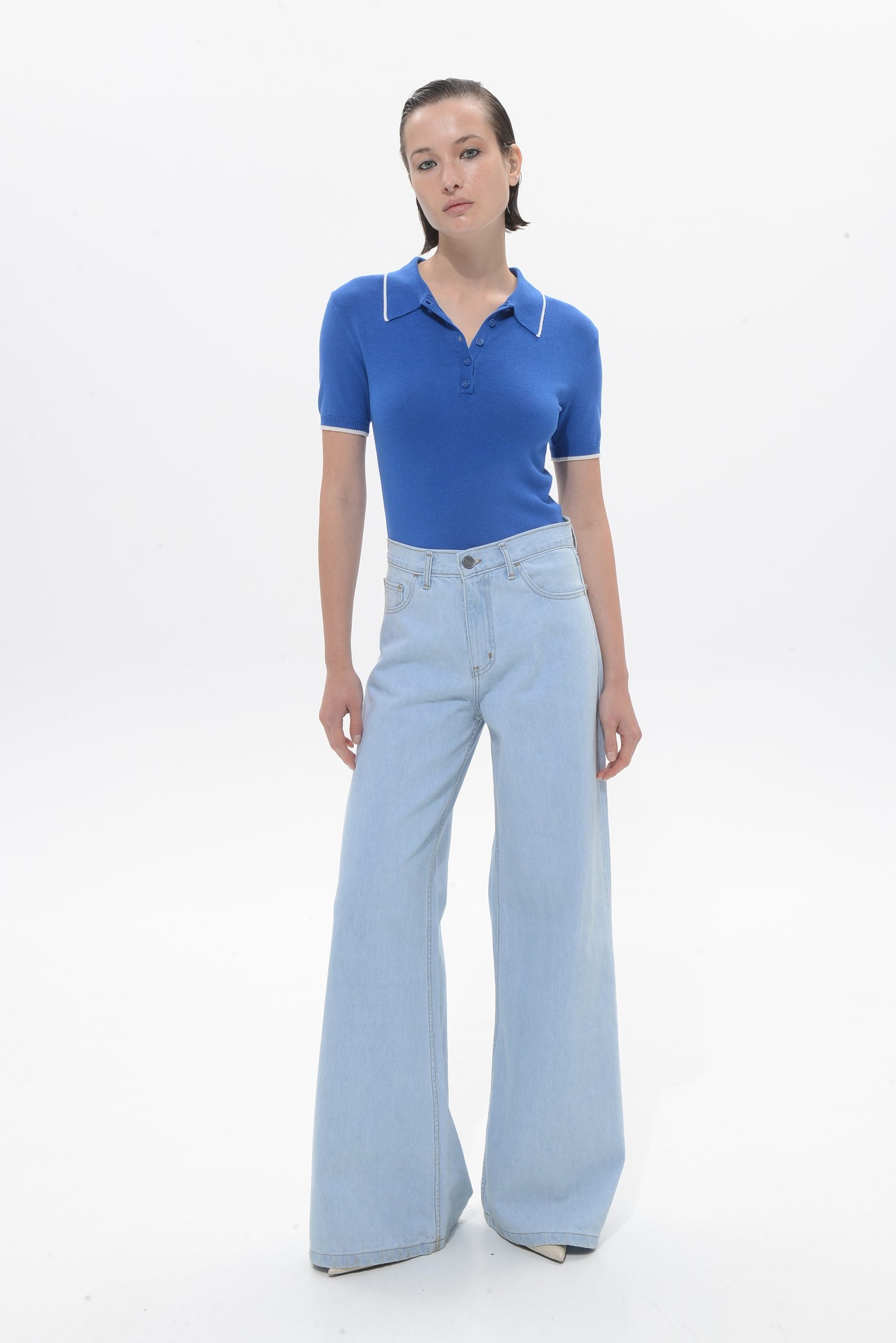 Belen Wide Leg | Light Blue