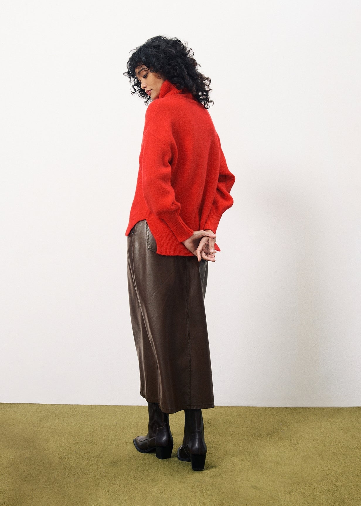 Jupe Nassia Skirt / Brown