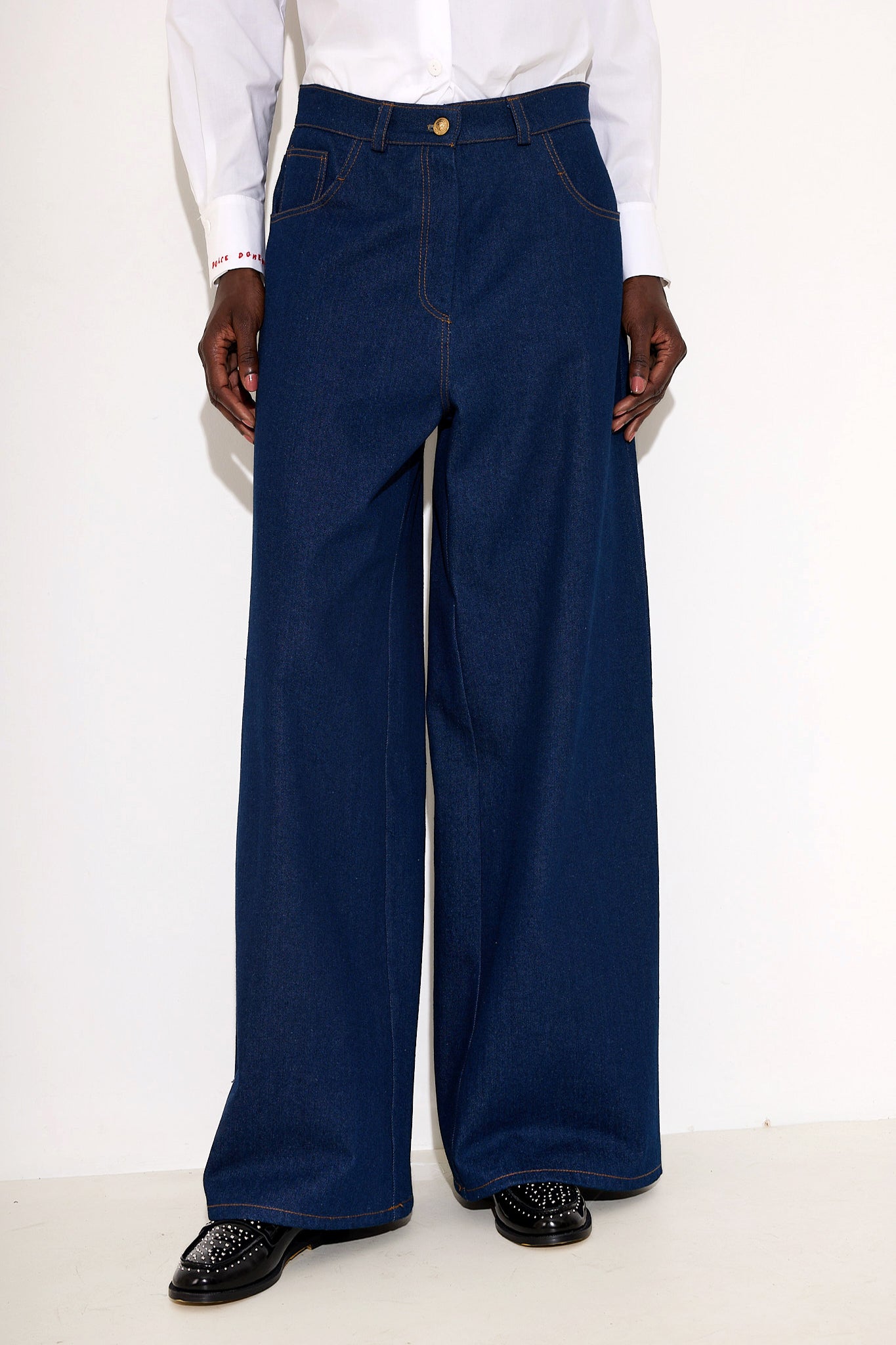 Clea Wide Leg Denim / Blue