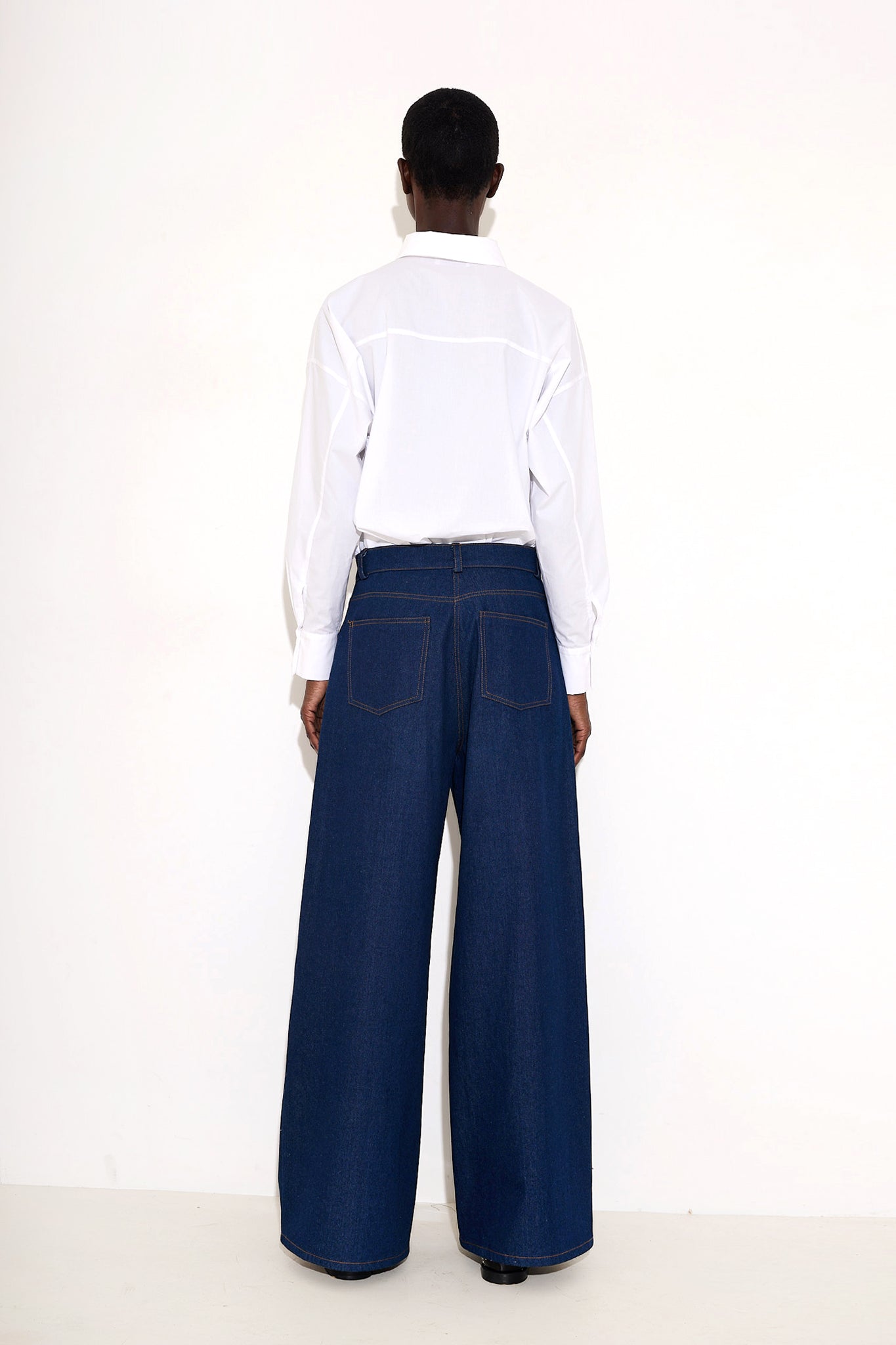 Clea Wide Leg Denim / Blue