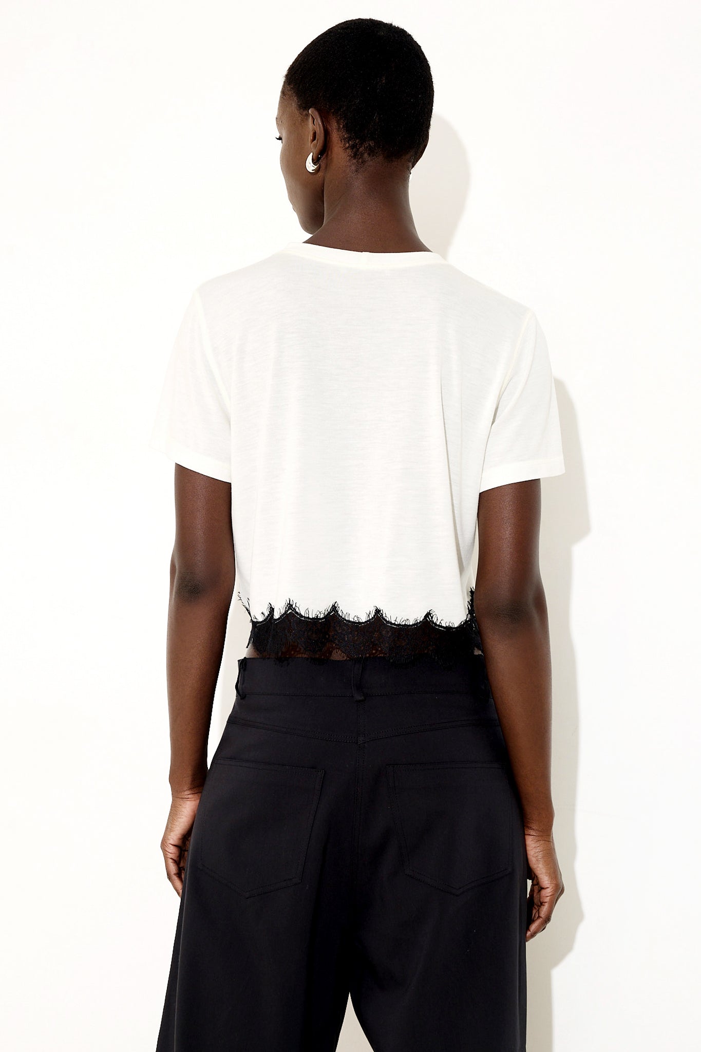 Mirabel Crop Top / White