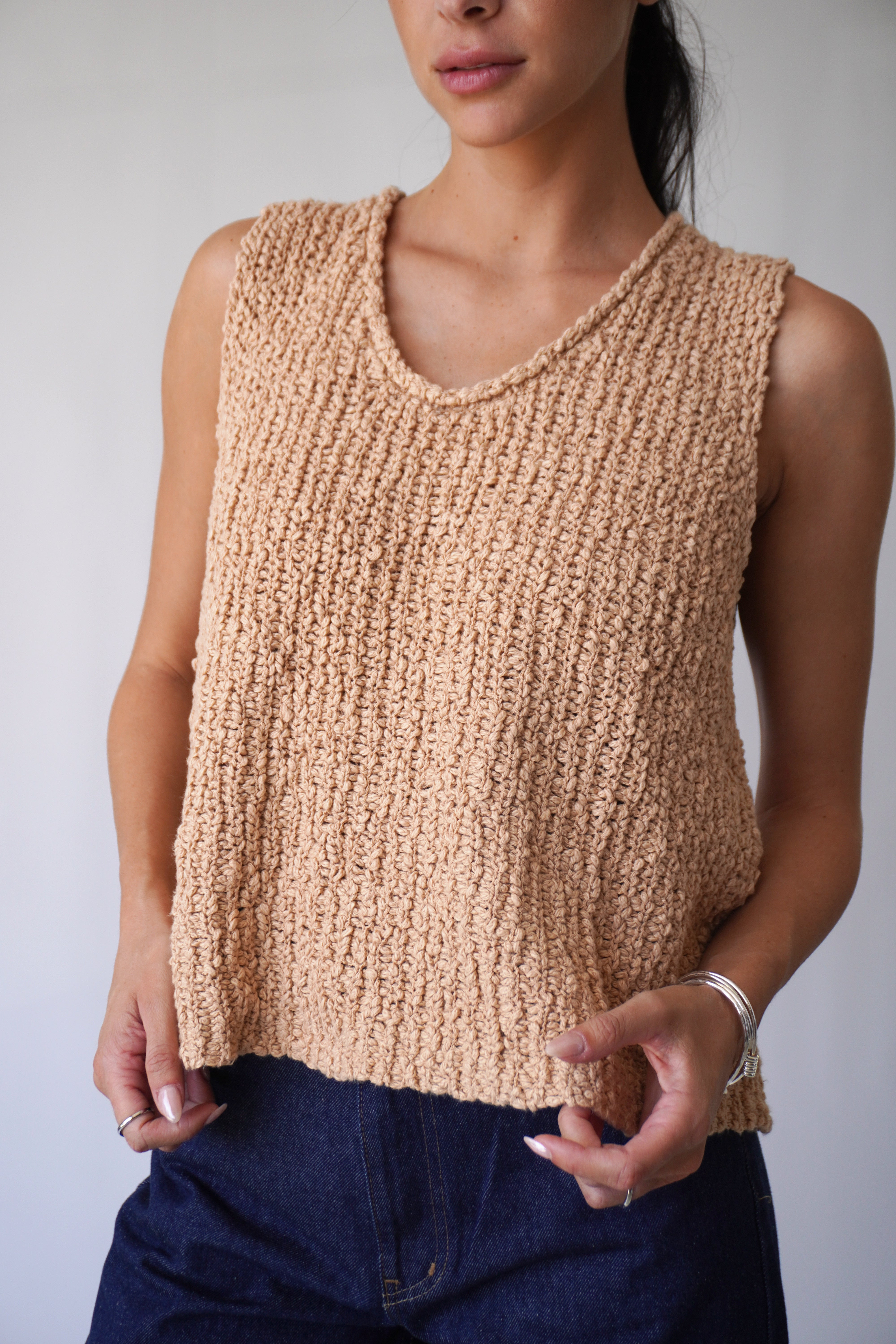 Sofia Top  / Beige