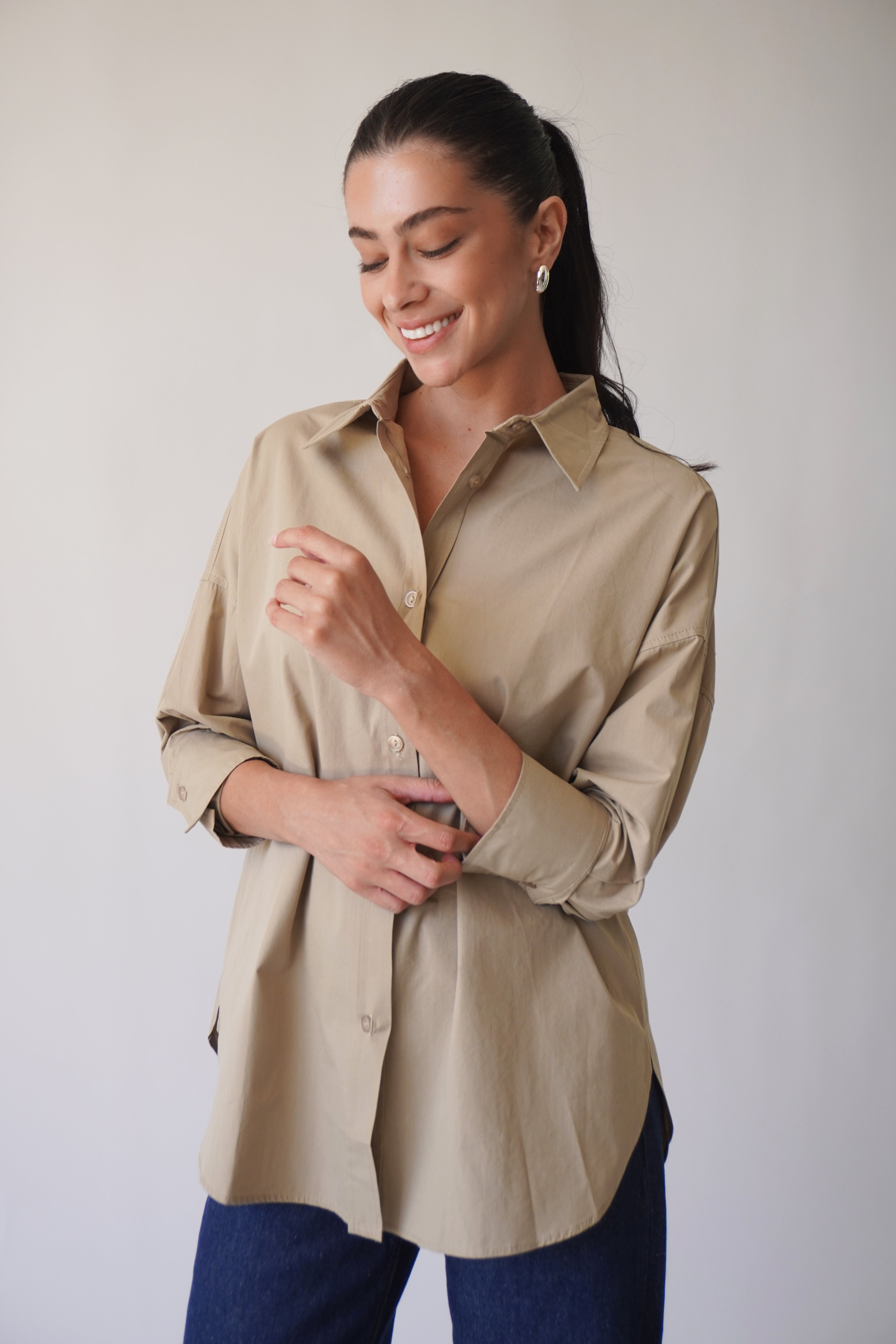 Phoebe Shirt / Olive