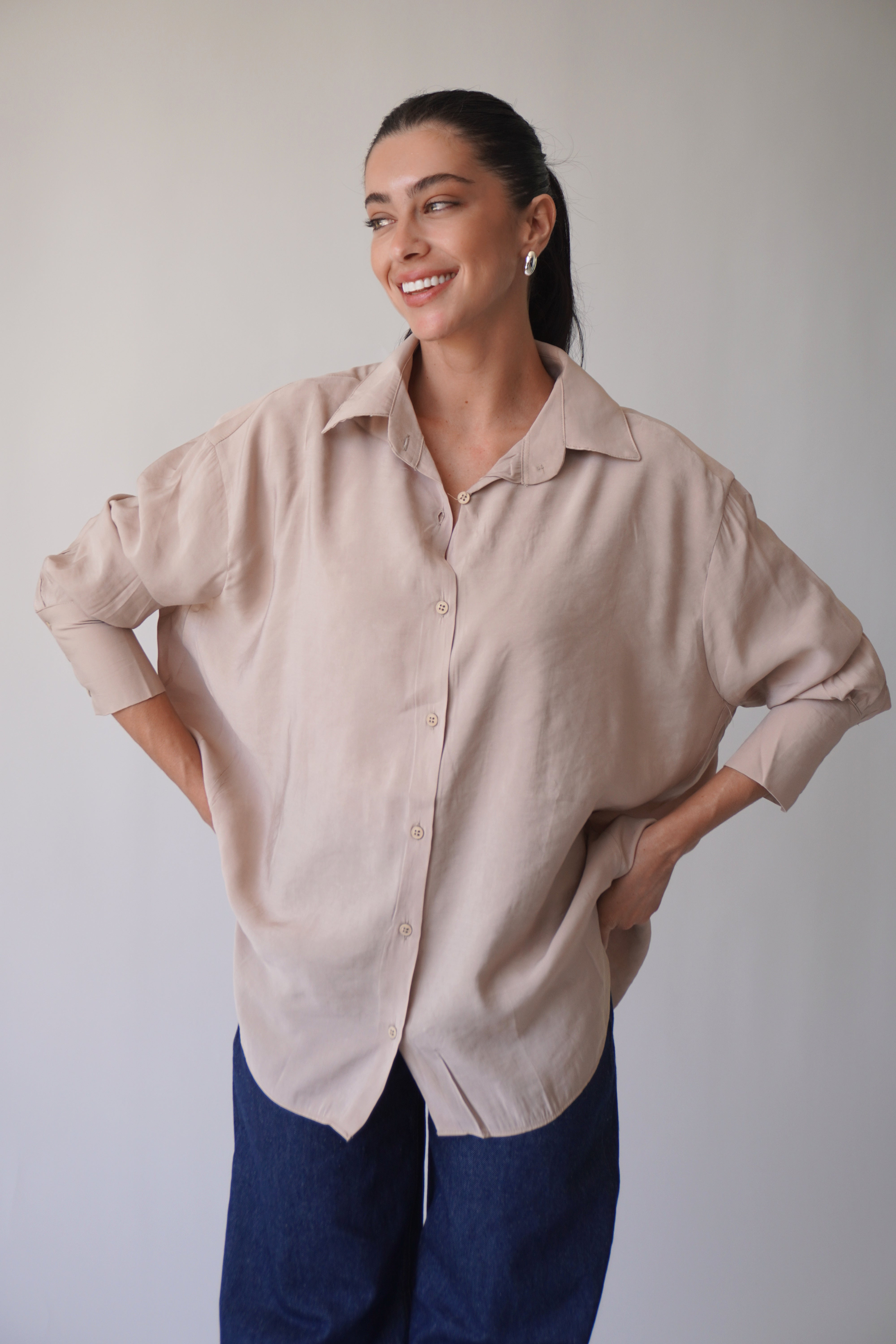 Zaria Shirt / Beige