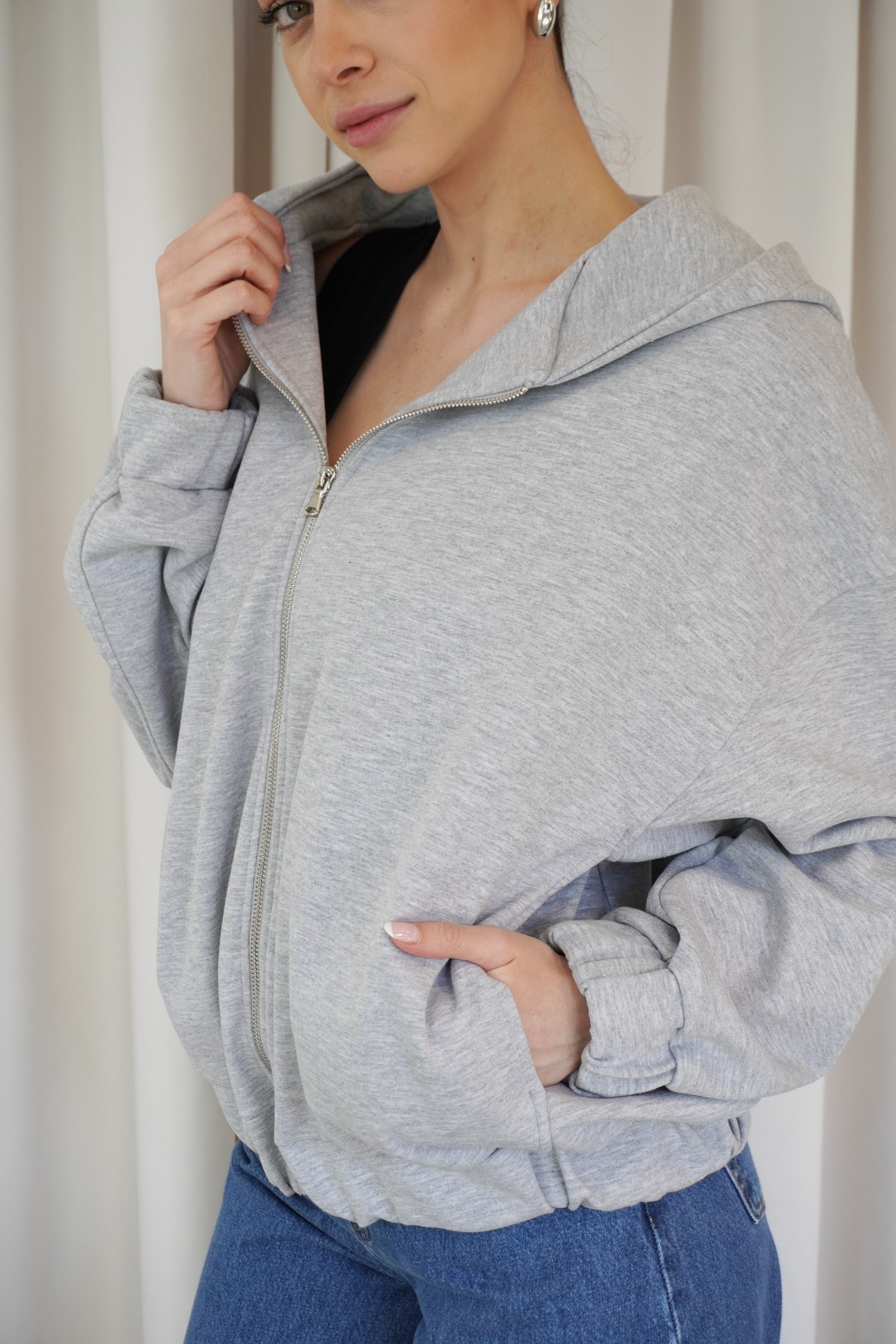 Electra Hoodie / Grey