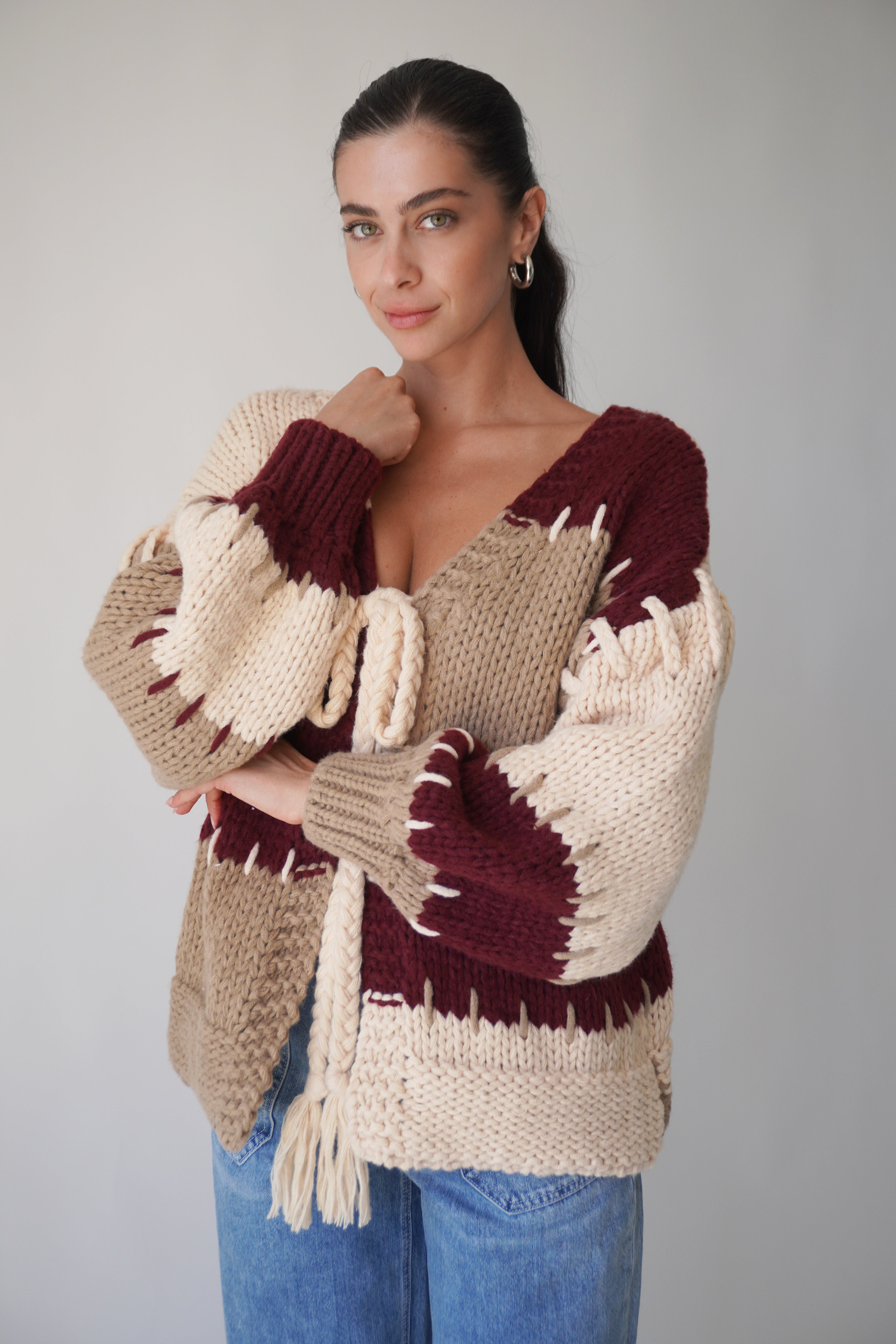 Yvonne Cardigan / Bordeaux