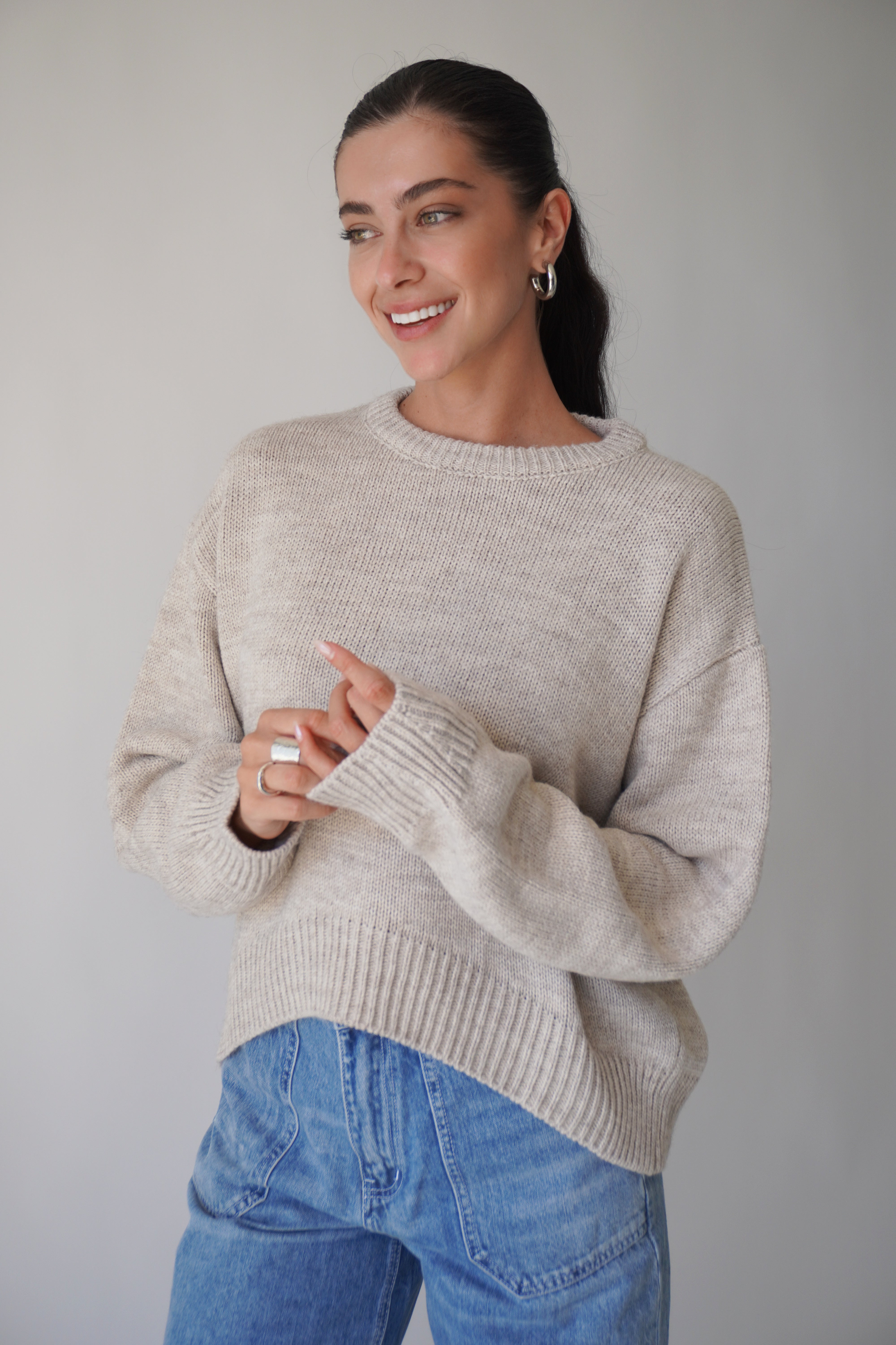 Erica Sweater / Grey