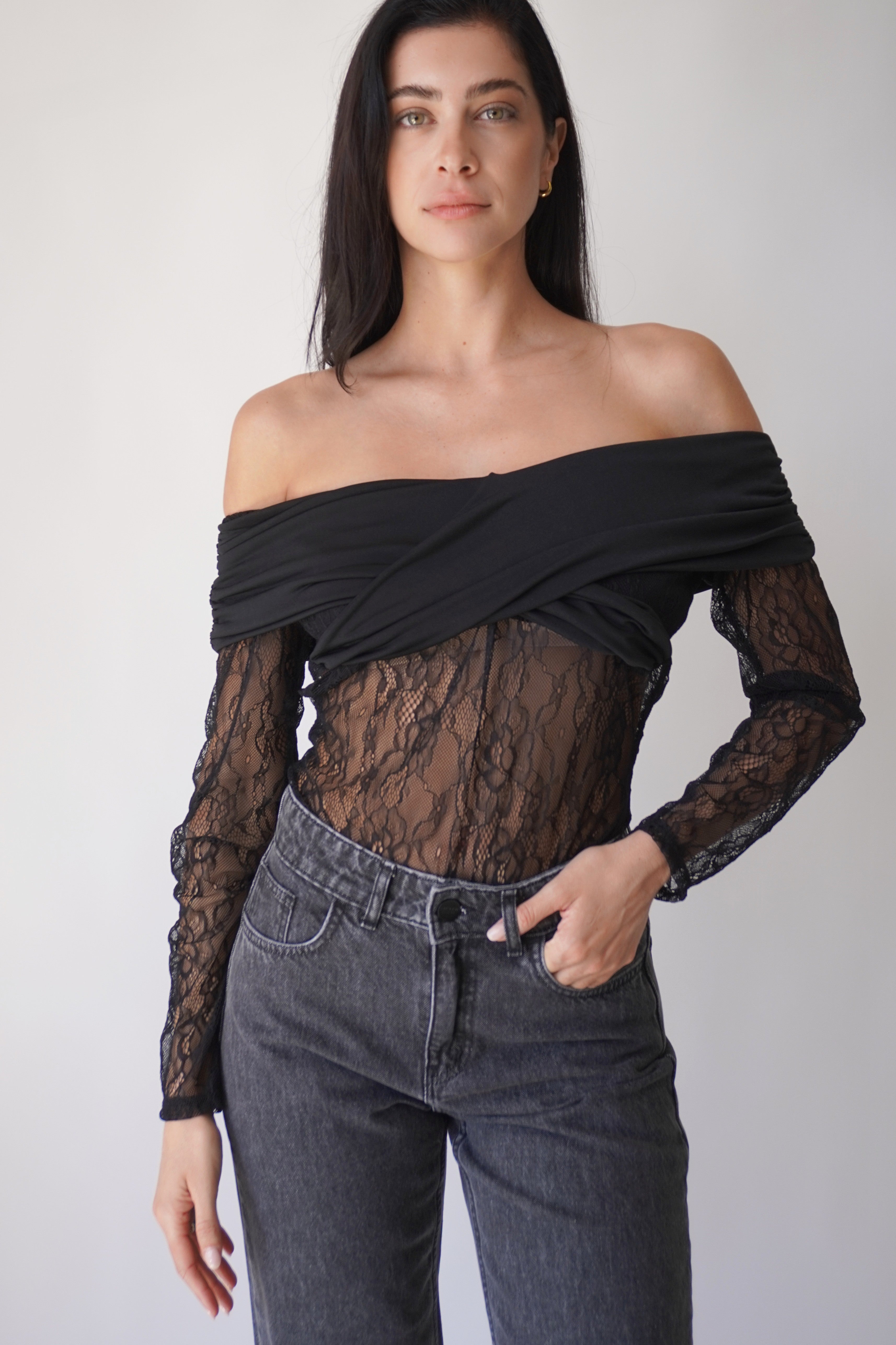 Alice Bodysuit / Black