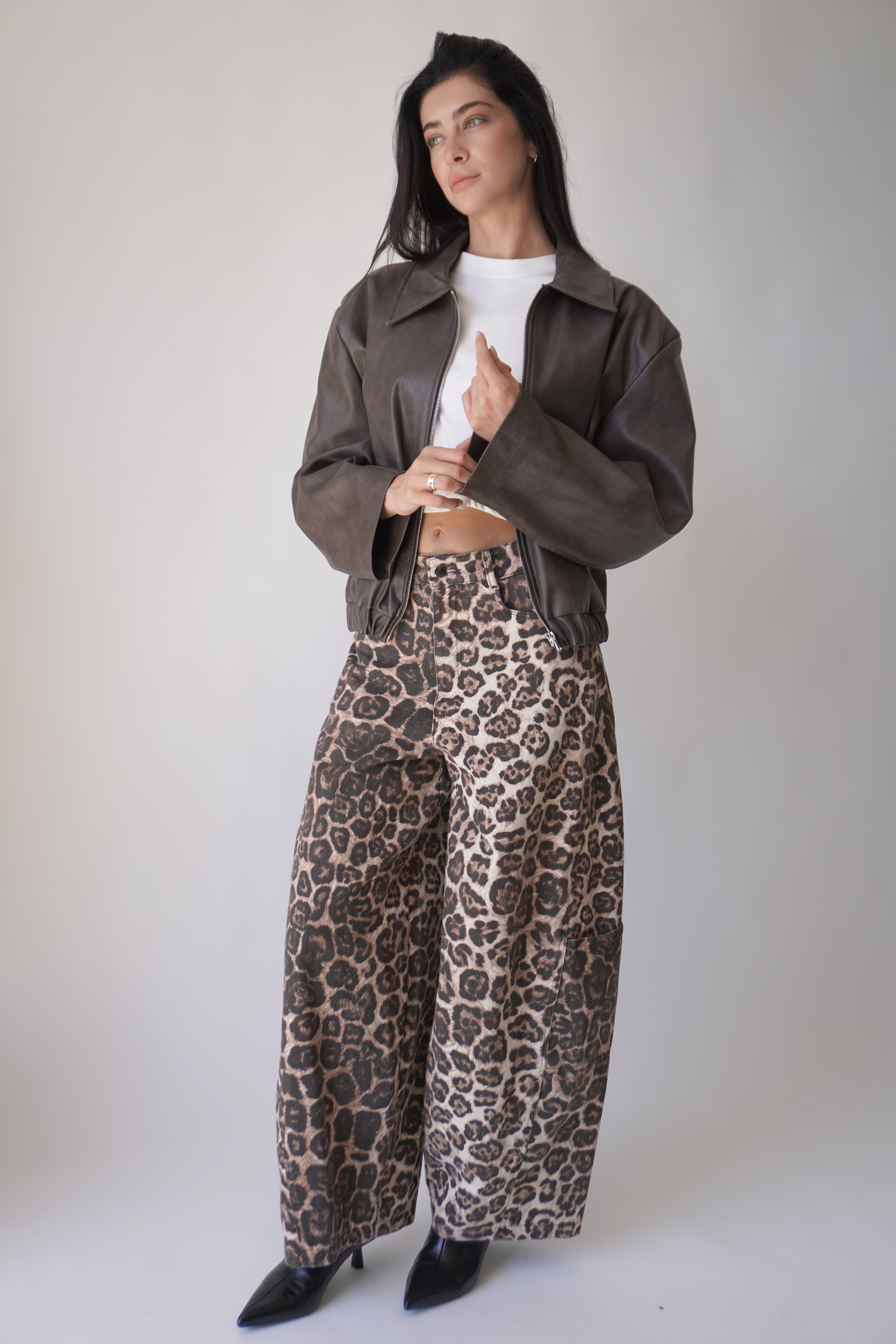 Amelia Pants / Leopard
