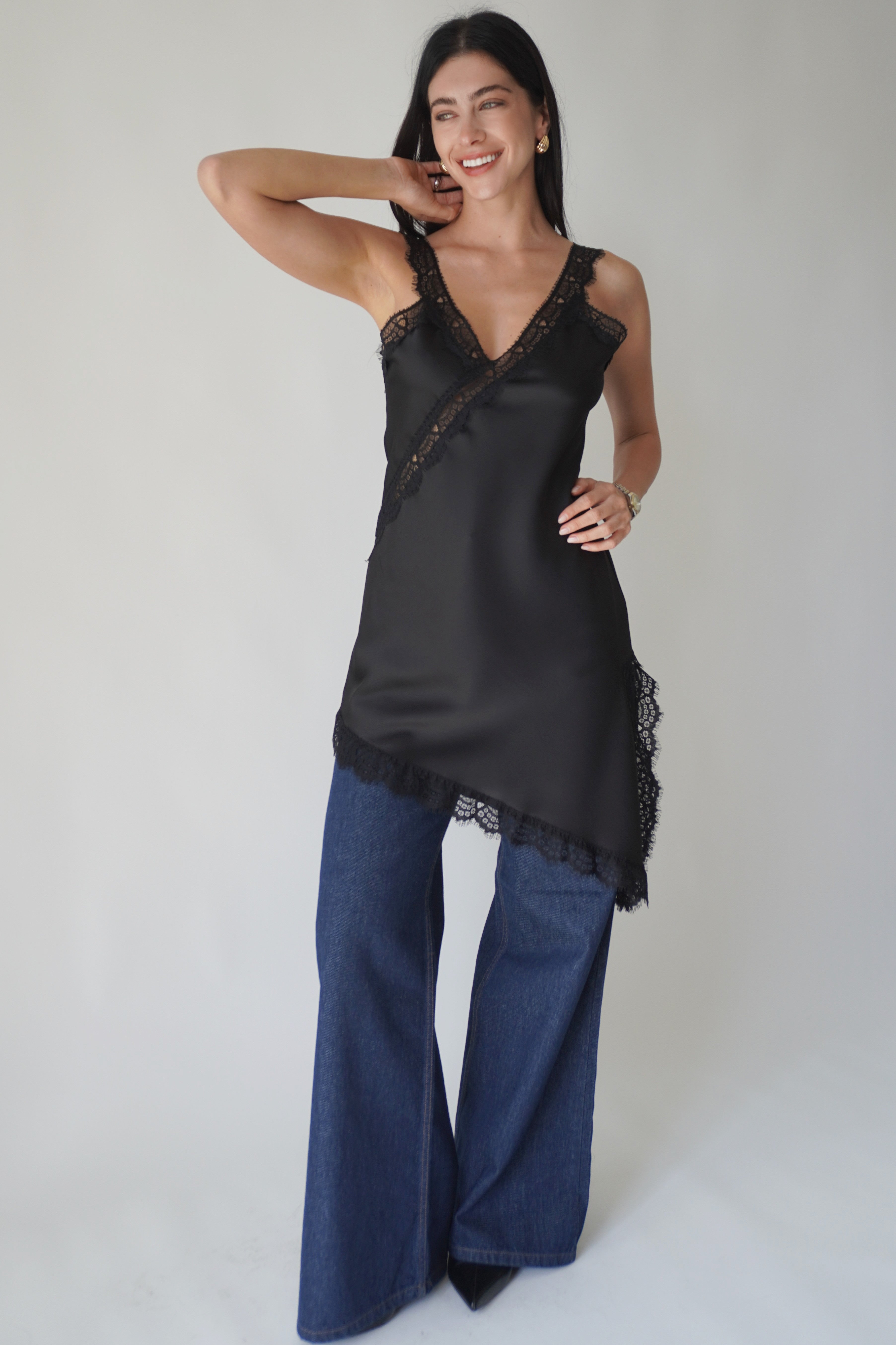Carey Dress-Top / Black