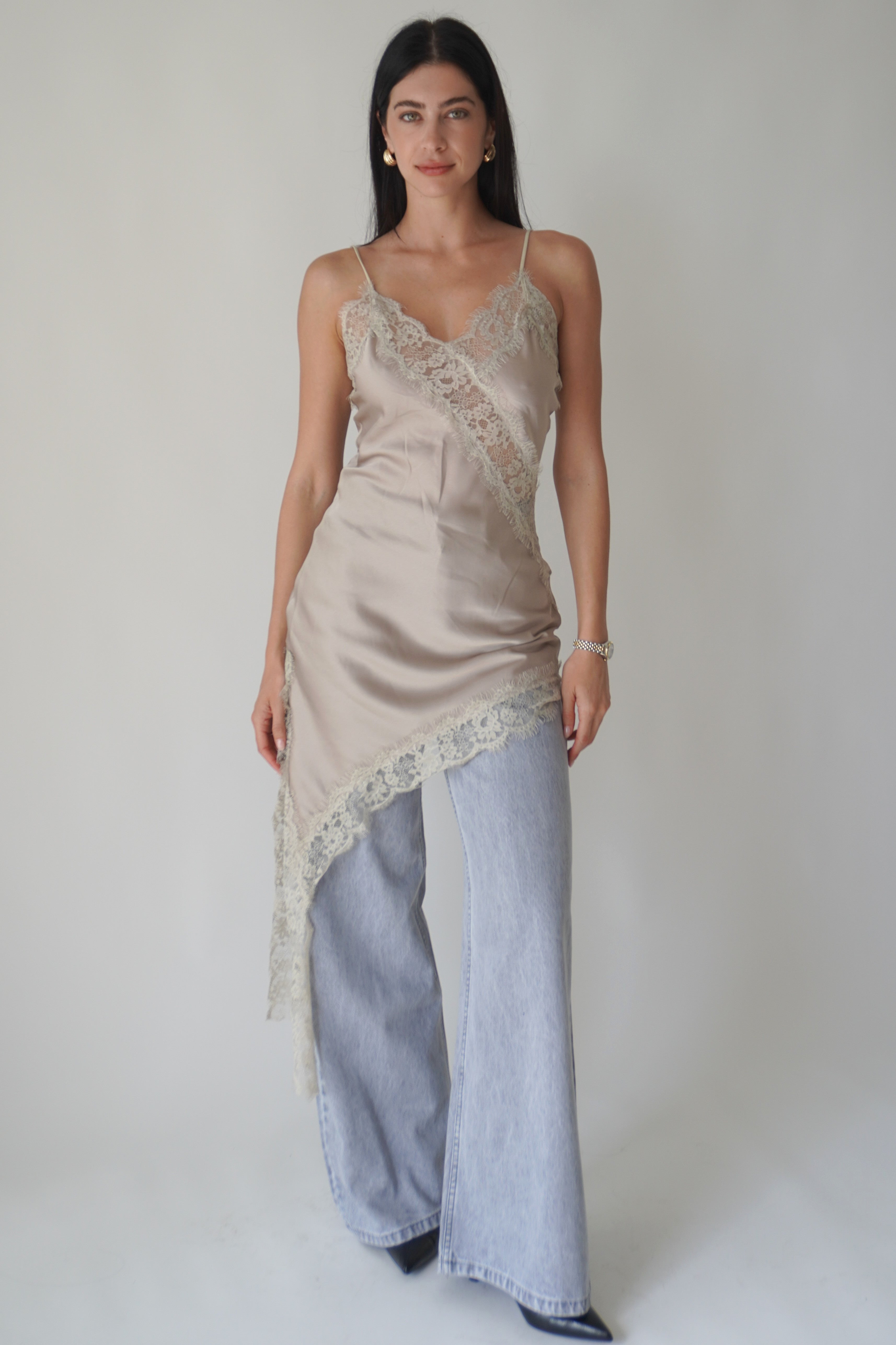 Dolly Dress-Top / Ecru