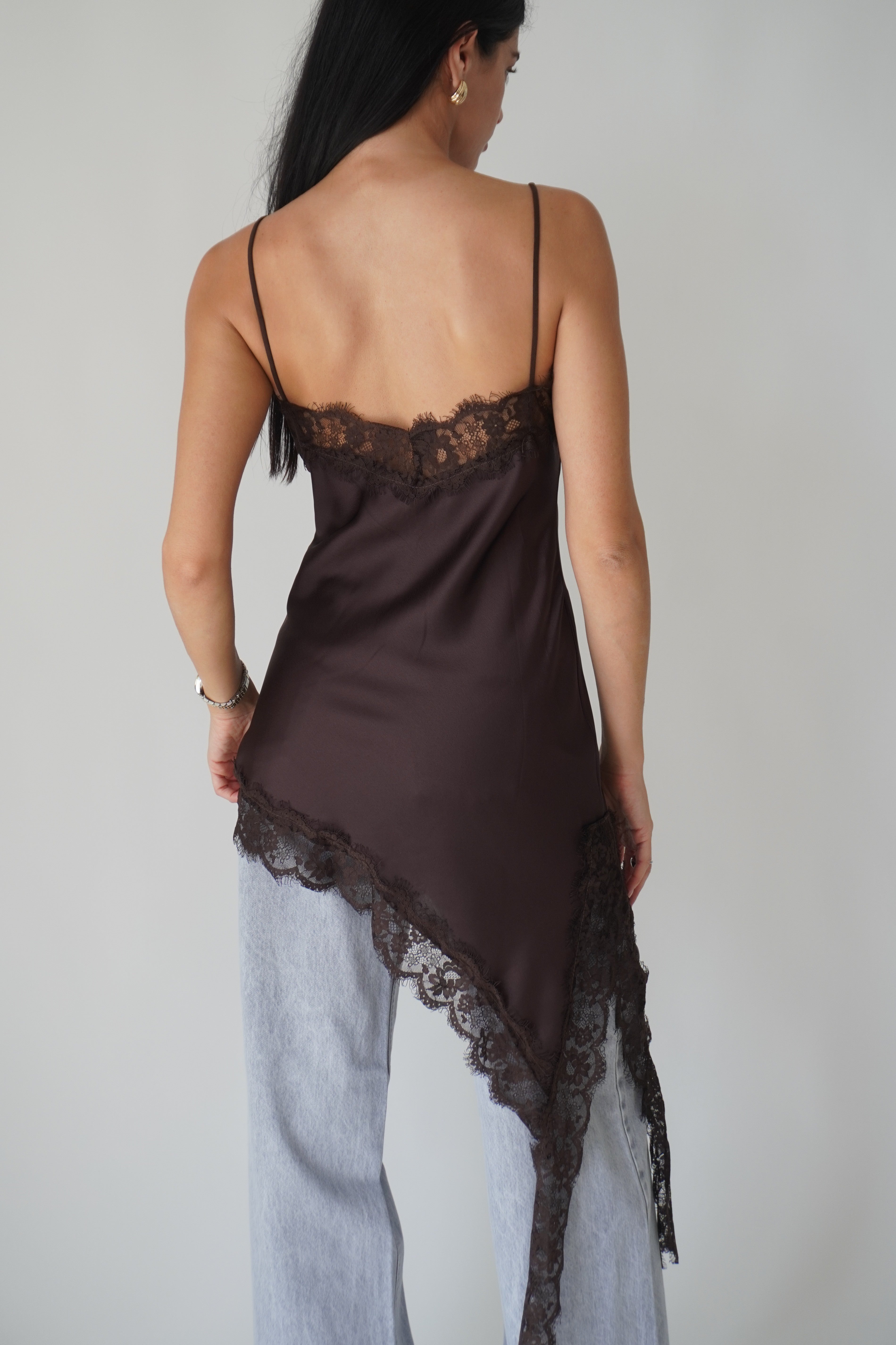 Dolly Dress-Top / Brown