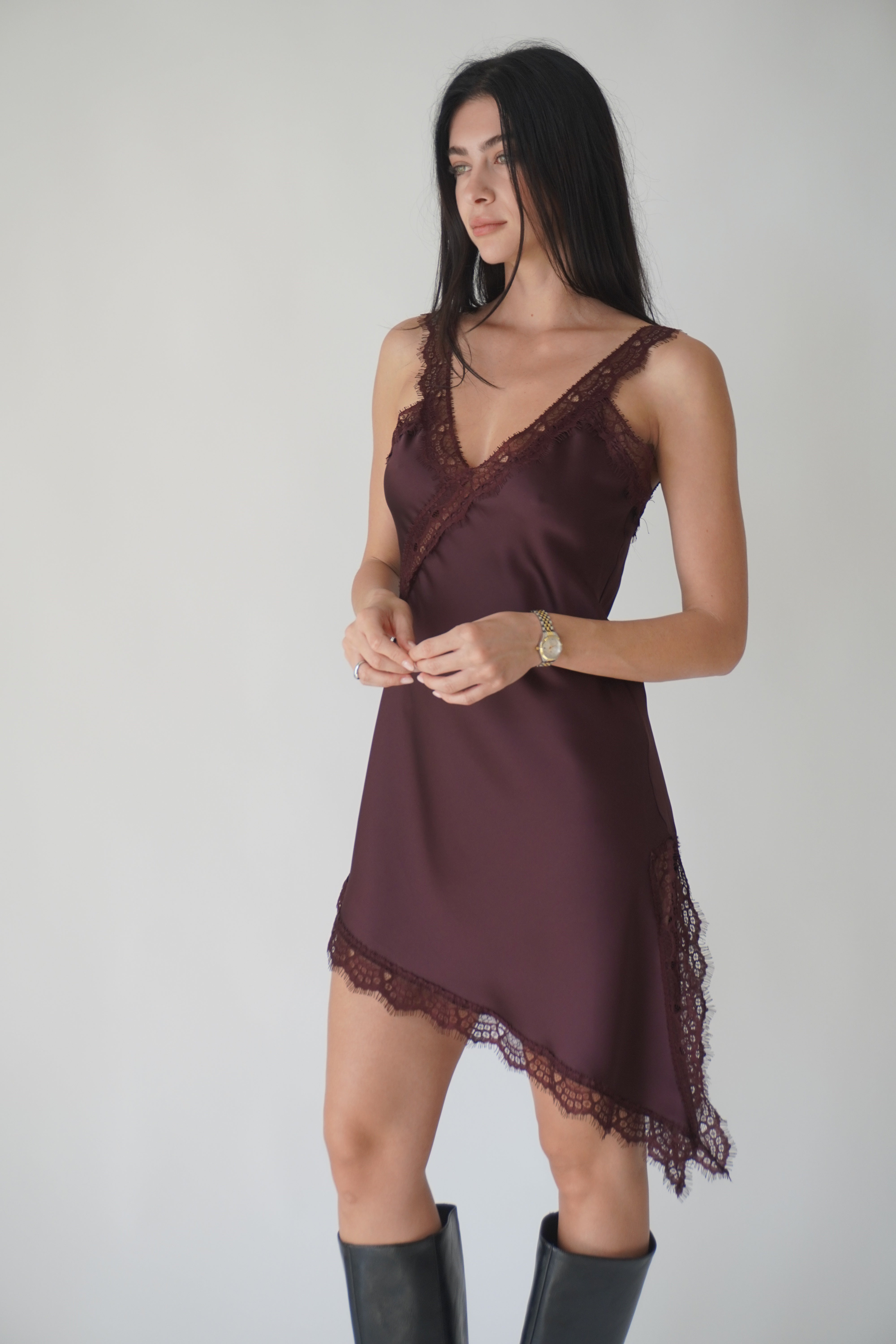 Carey Dress-Top / Bordeaux