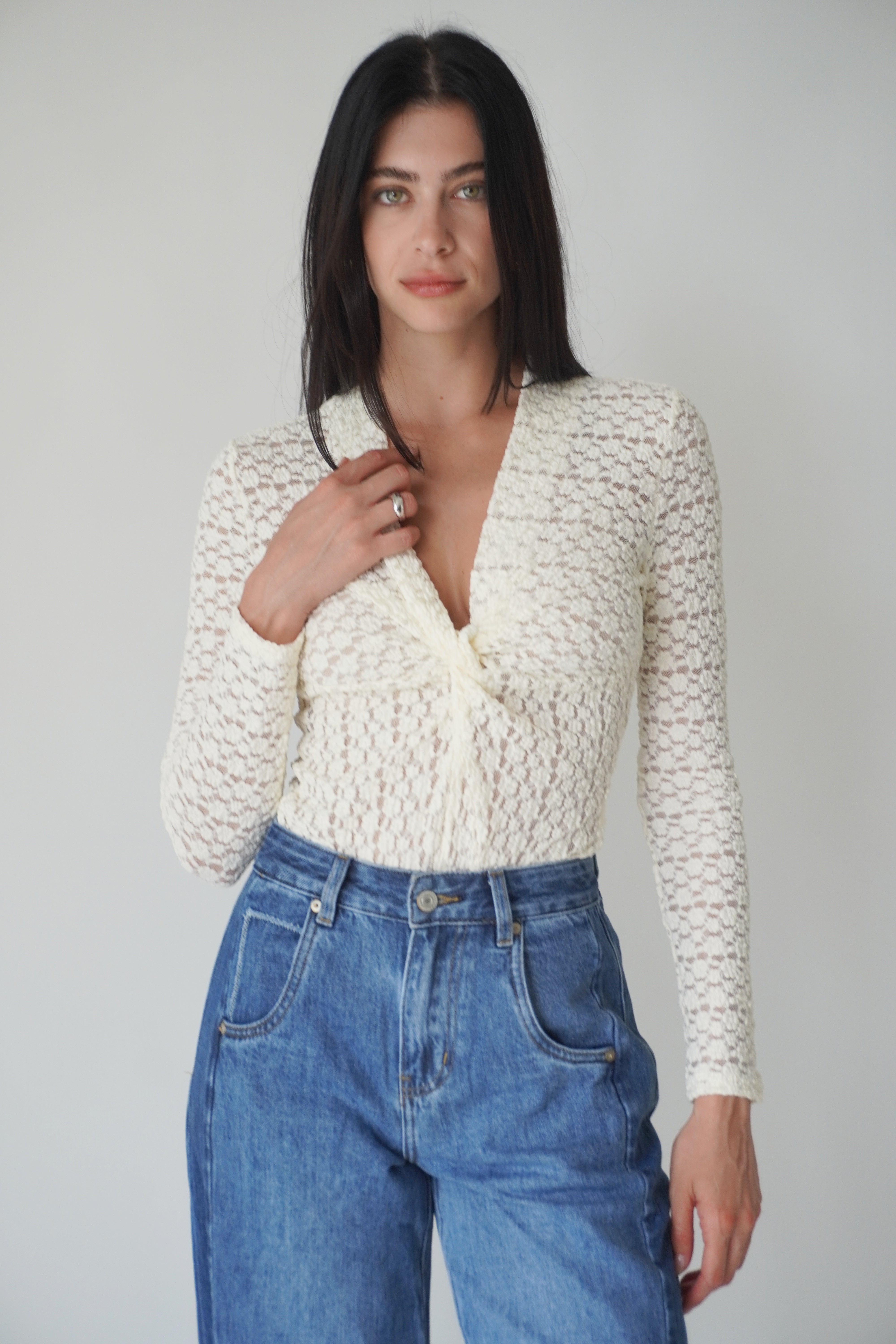 Adison Bodysuit / Creme
