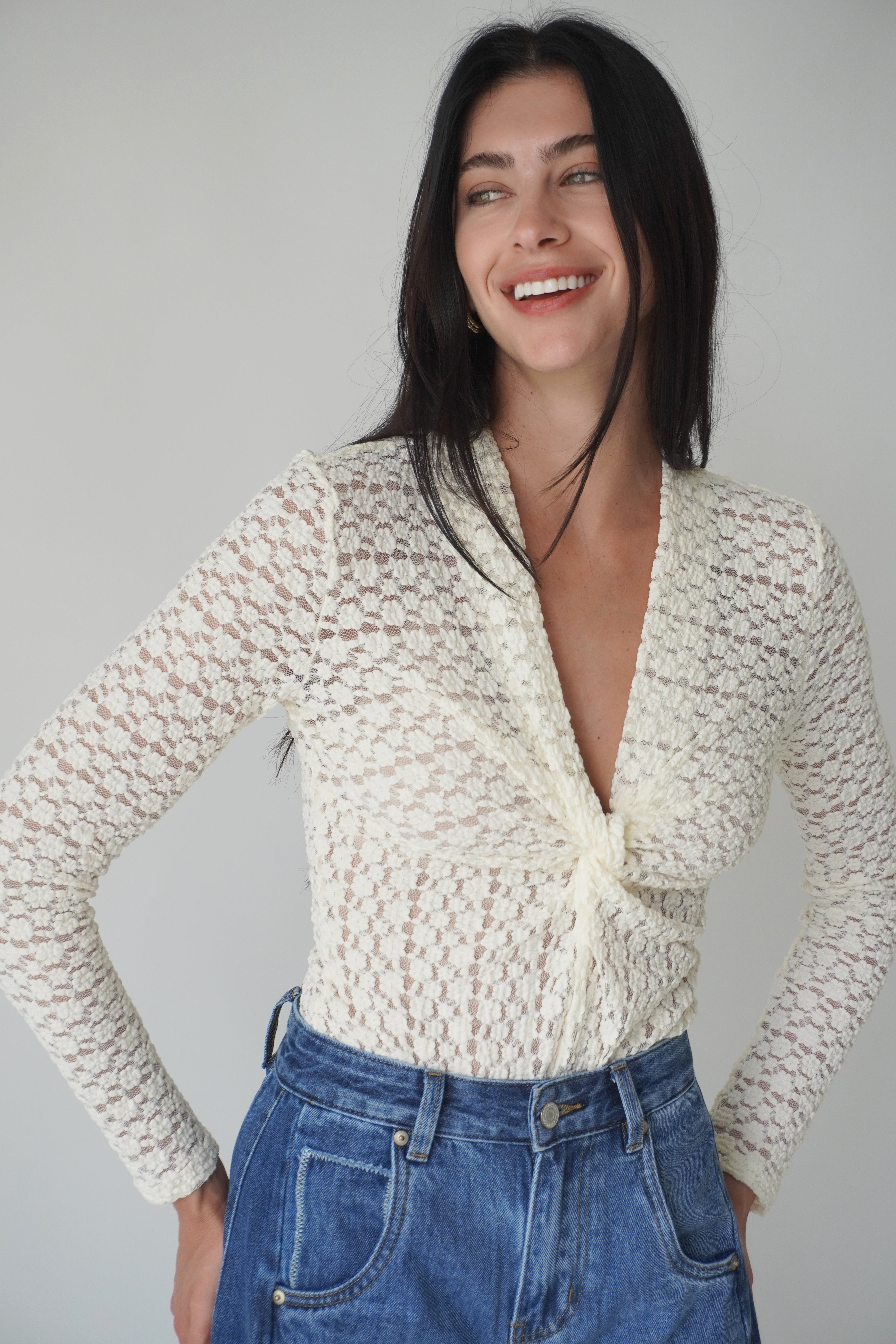 Adison Bodysuit / Creme