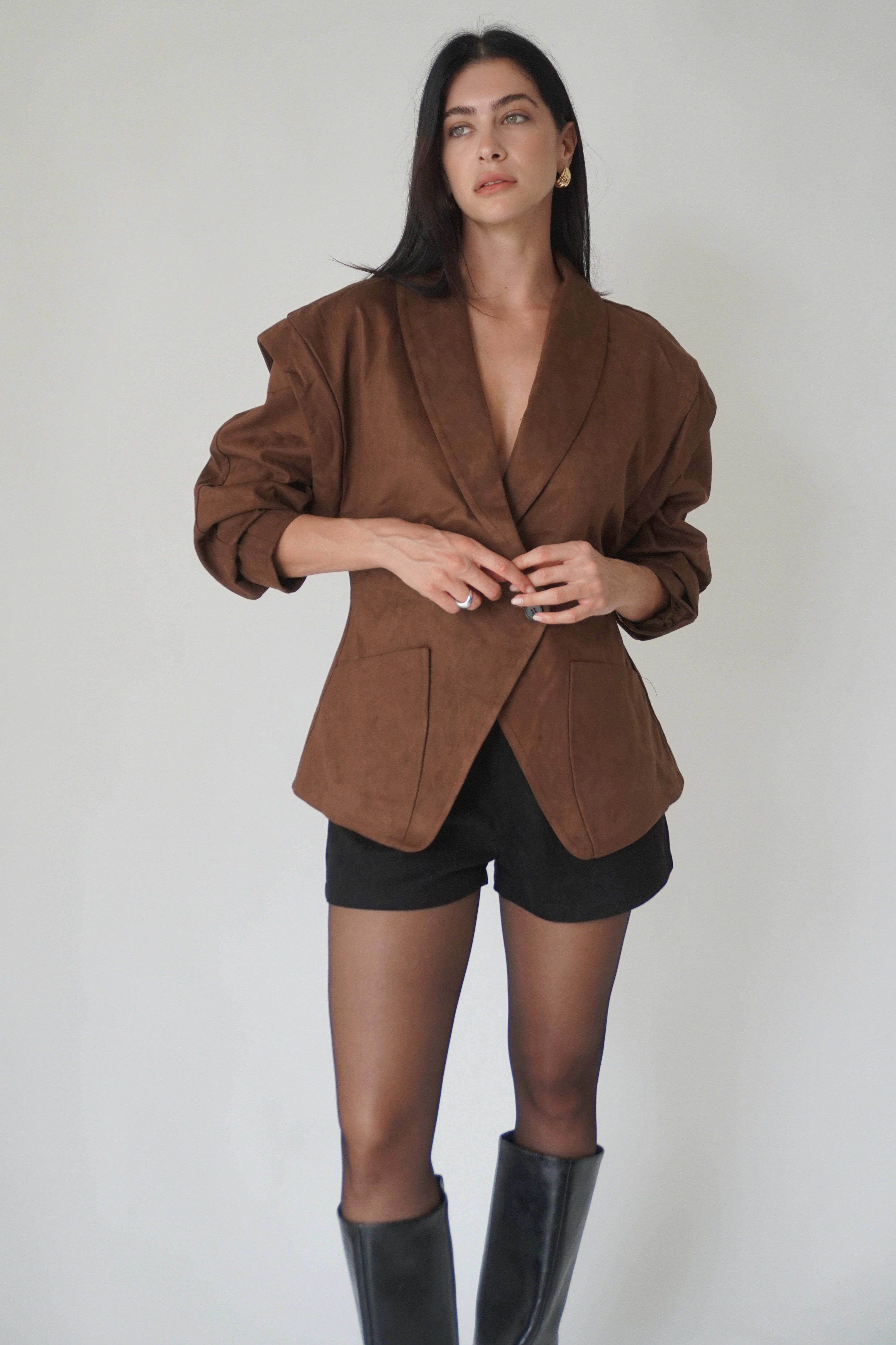 Addie Jacket / Choco