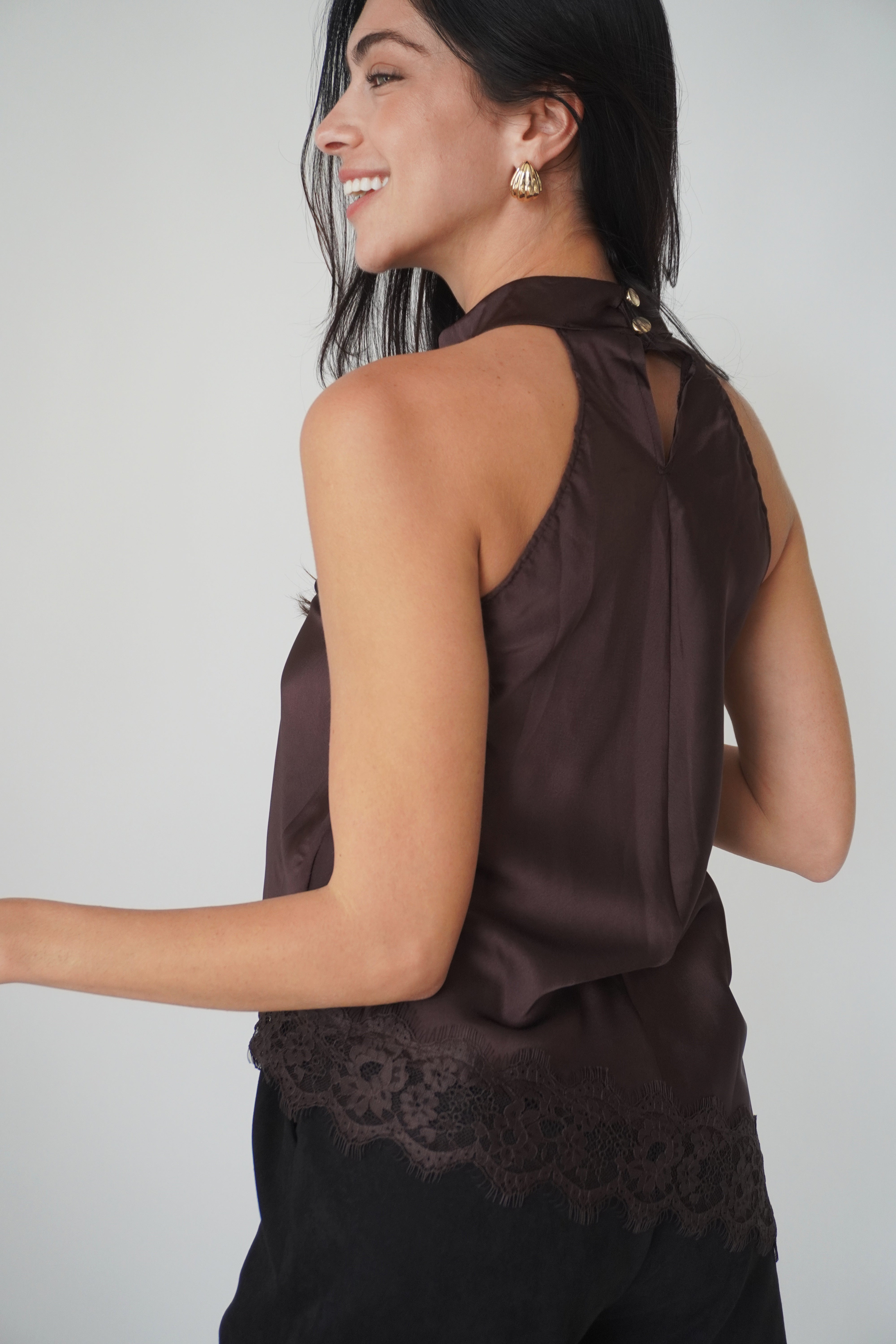 Alyce Top / Brown
