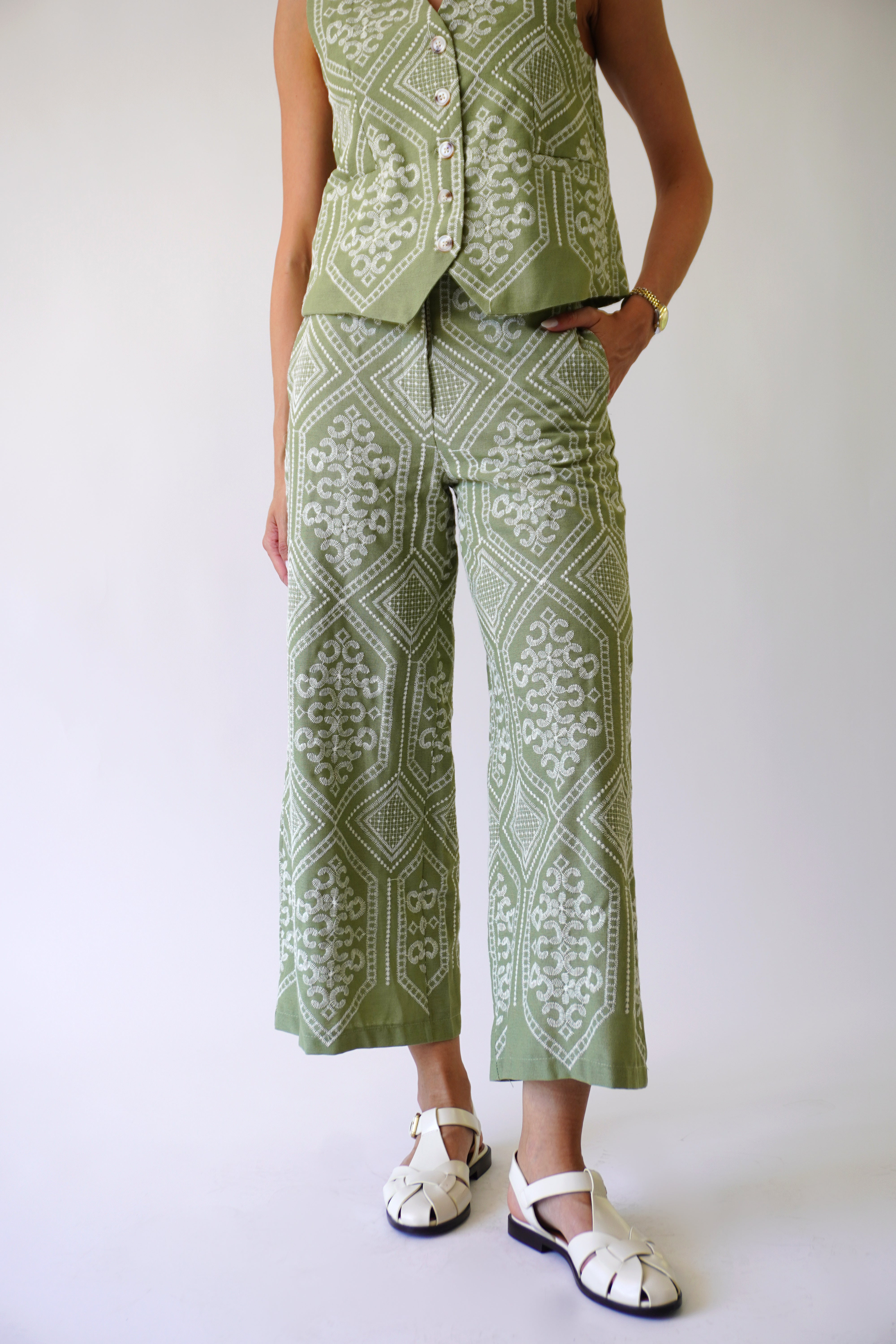 Arya Pants / Green