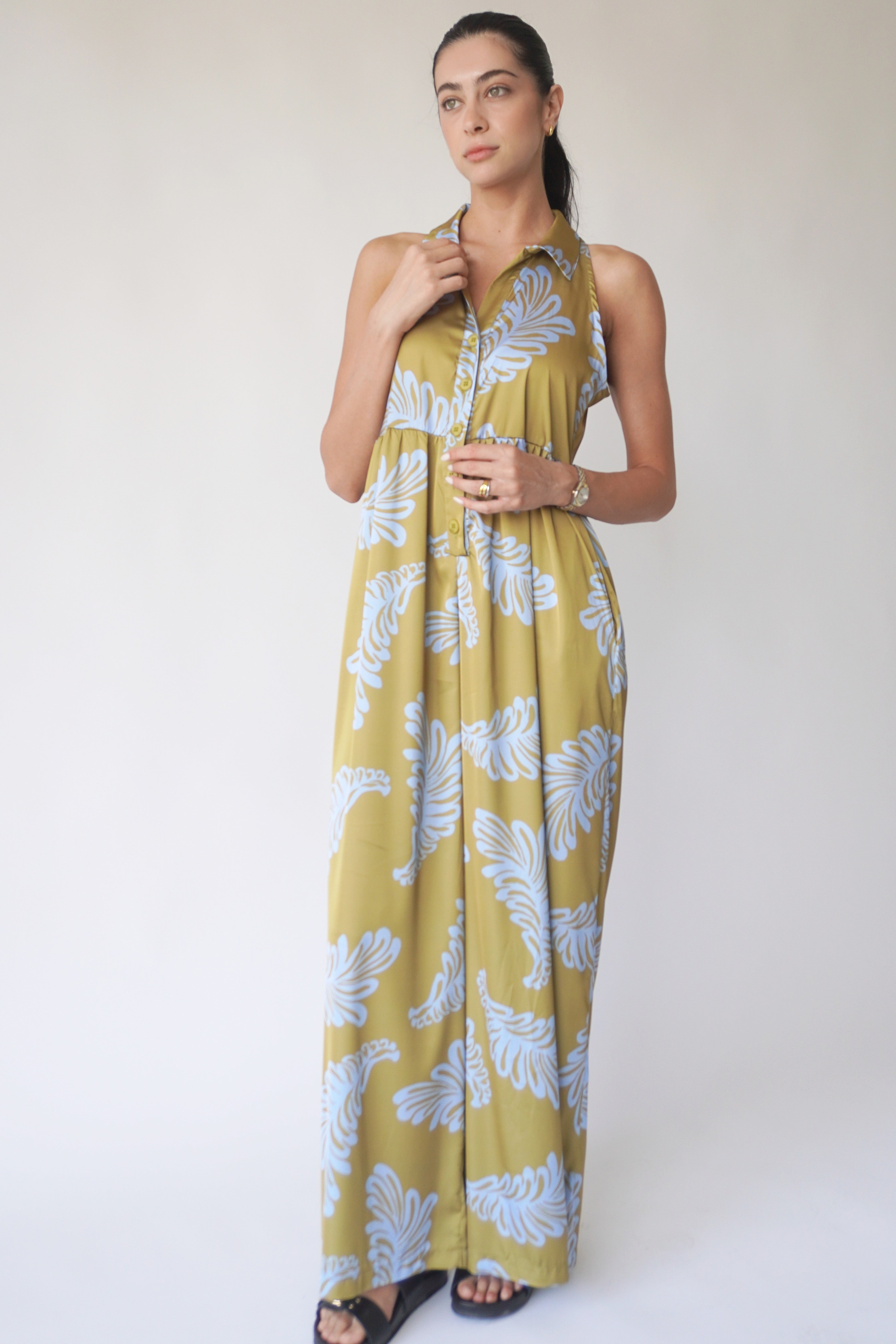 Nava Jumpsuit / Green