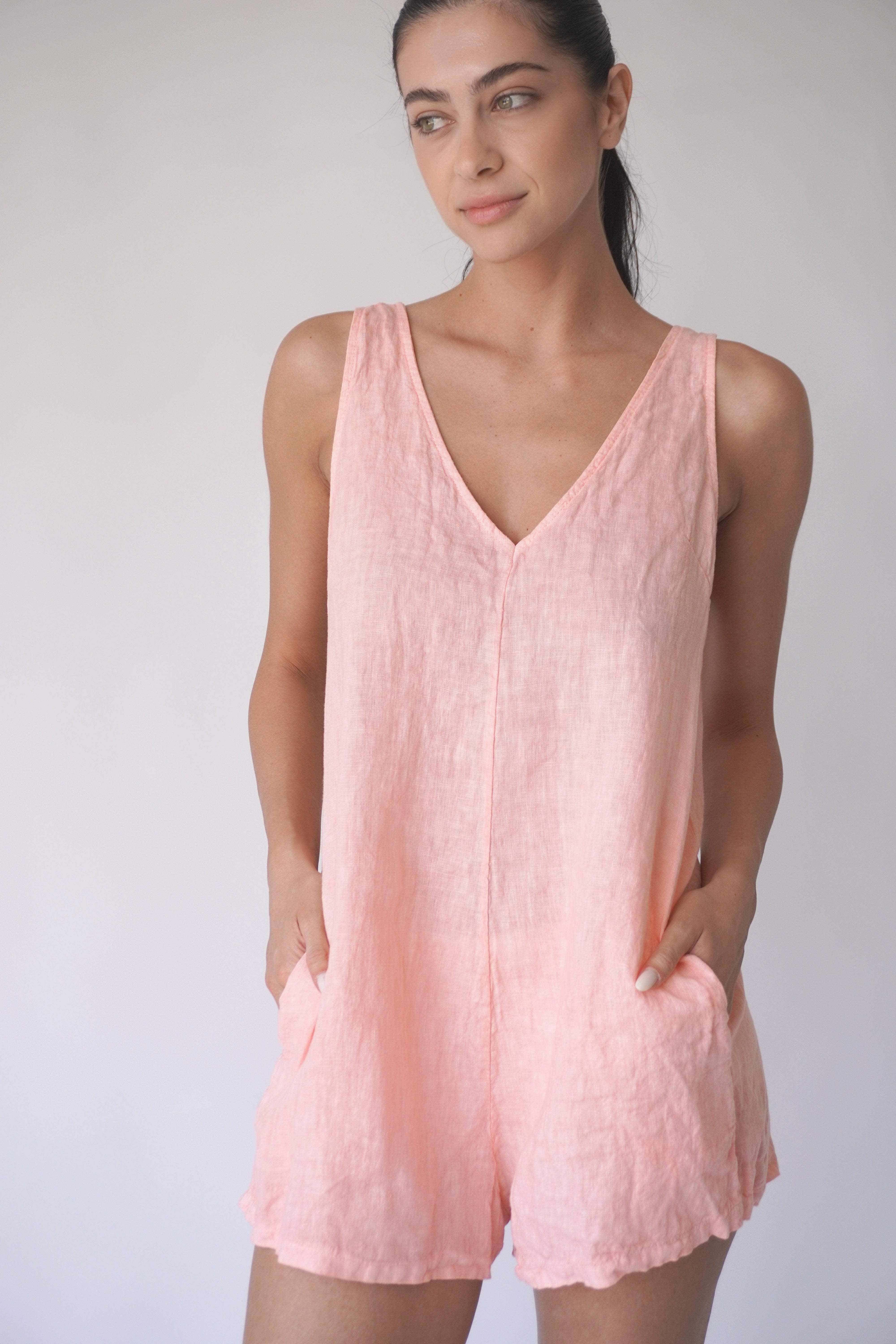 Patricia Jumpsuit / Peach