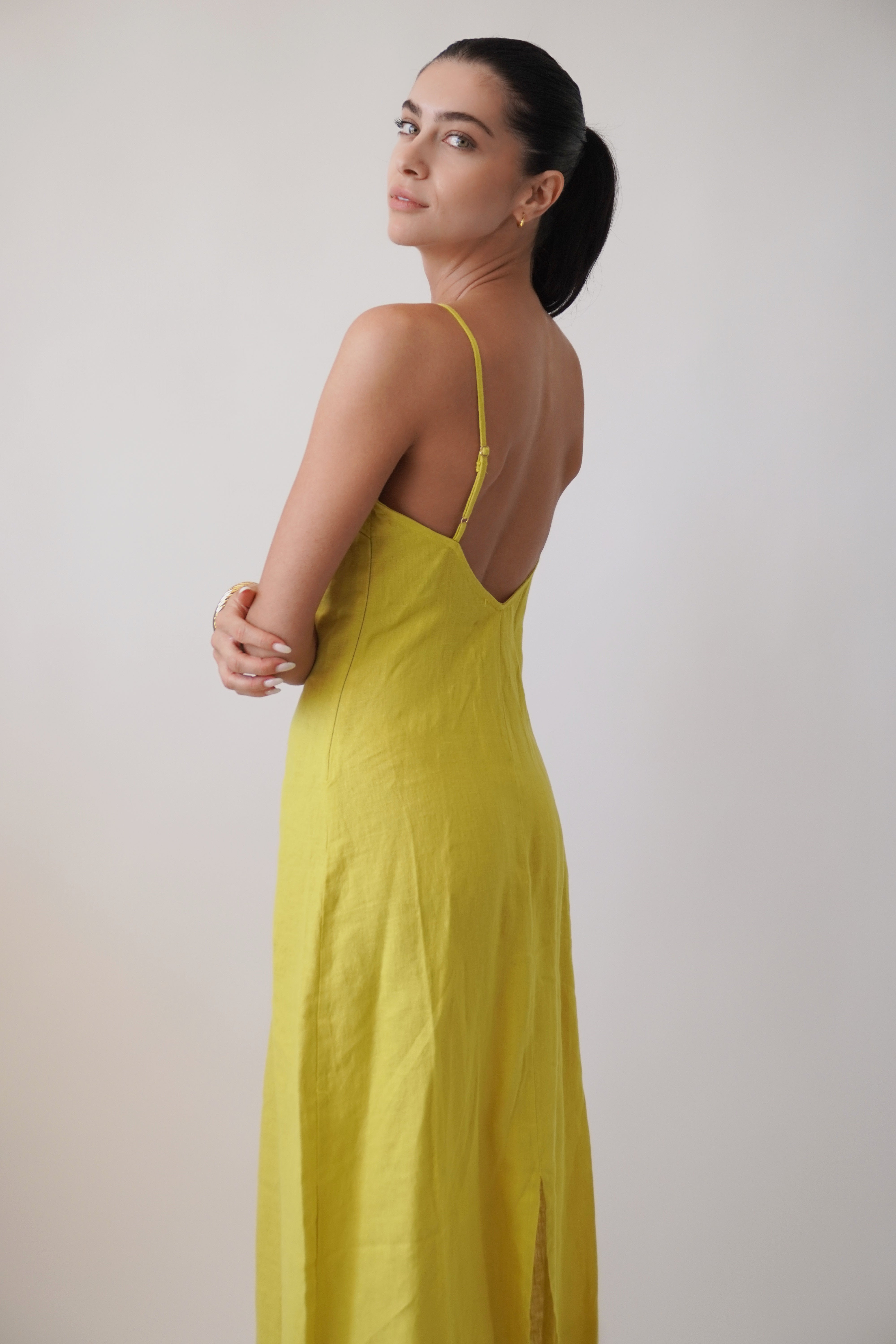 Wakaya Dress / Lime