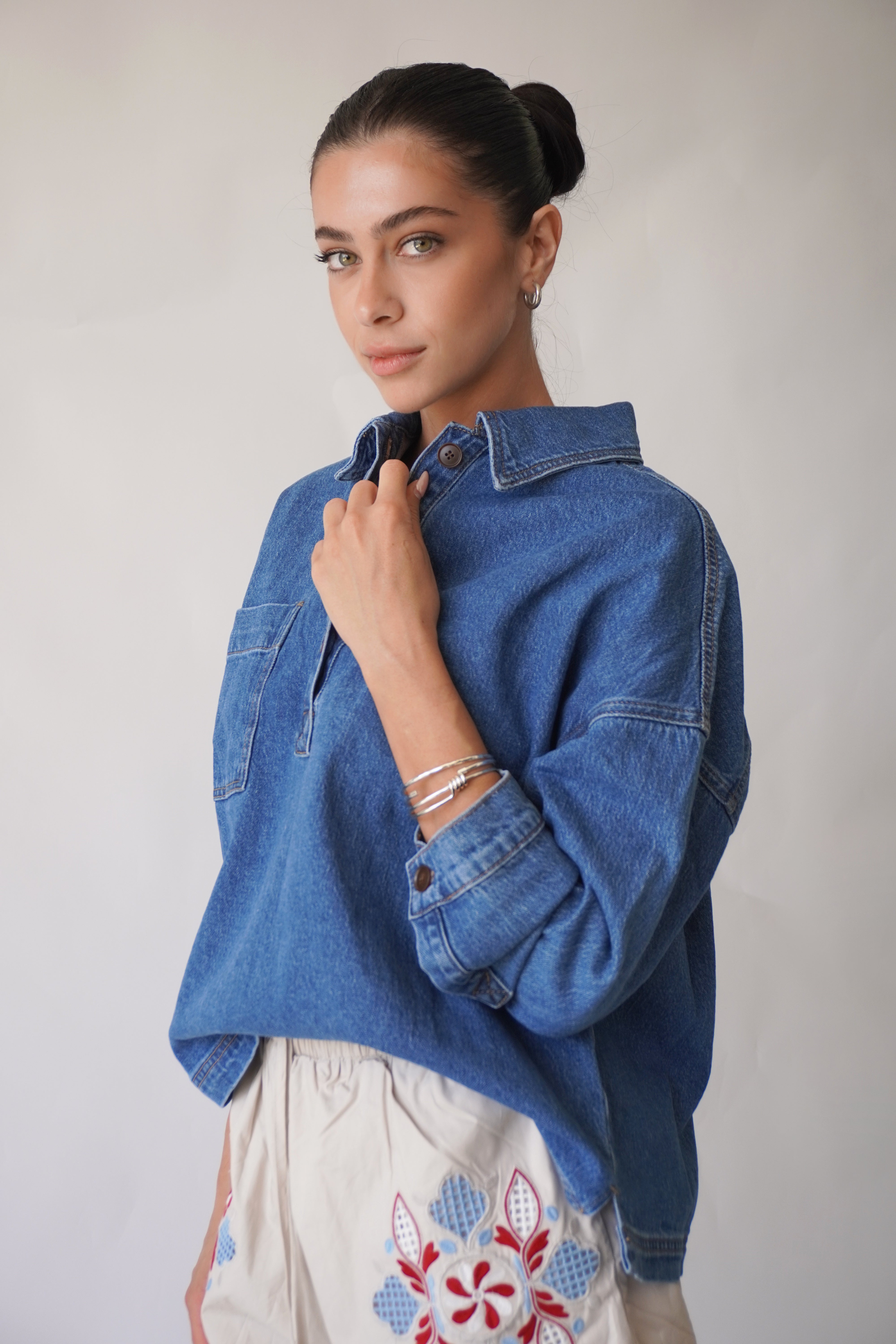 Kamila Denim Shirt / Blue