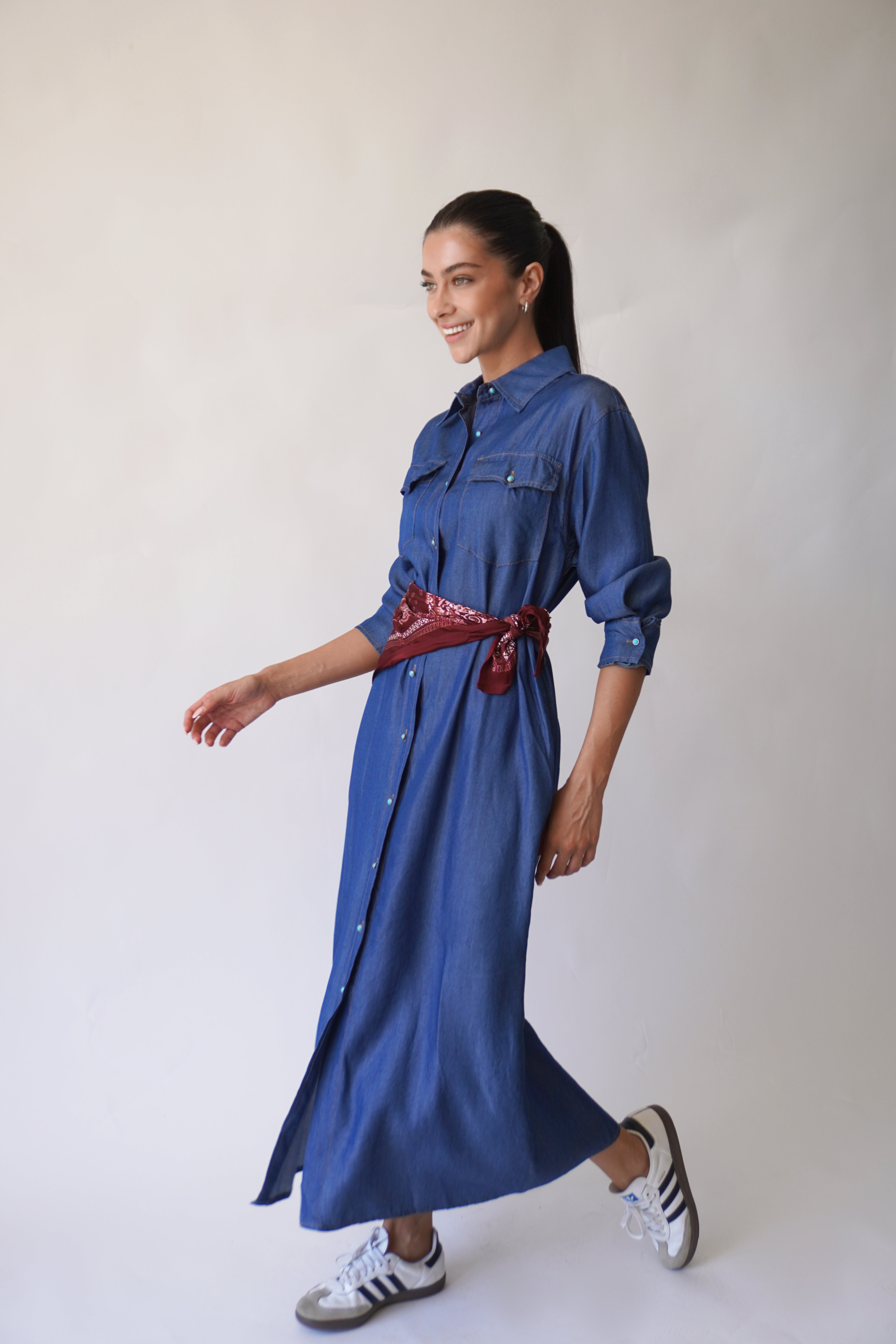 Valeria Dress / Blue