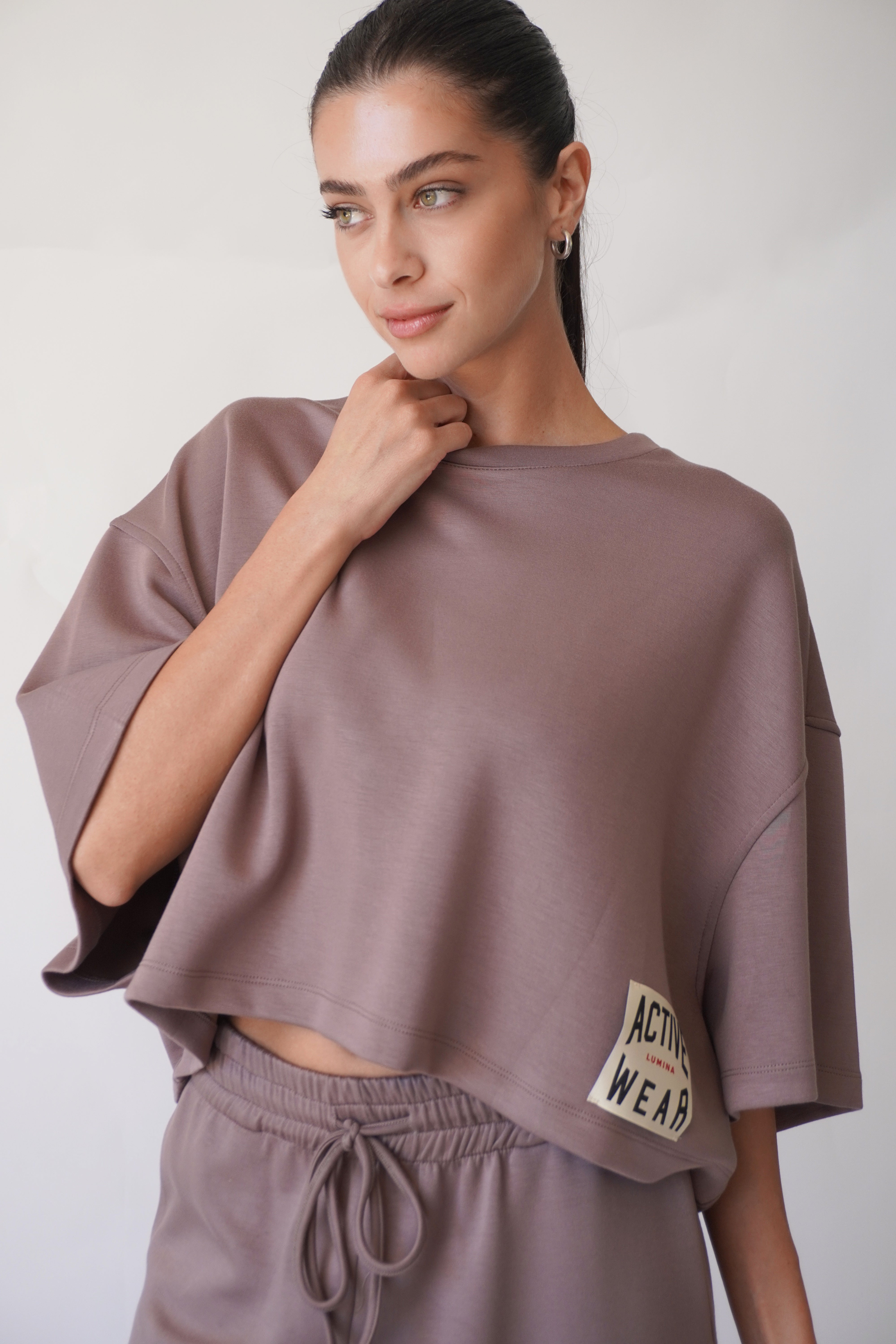 Mila Top / Mud Grey