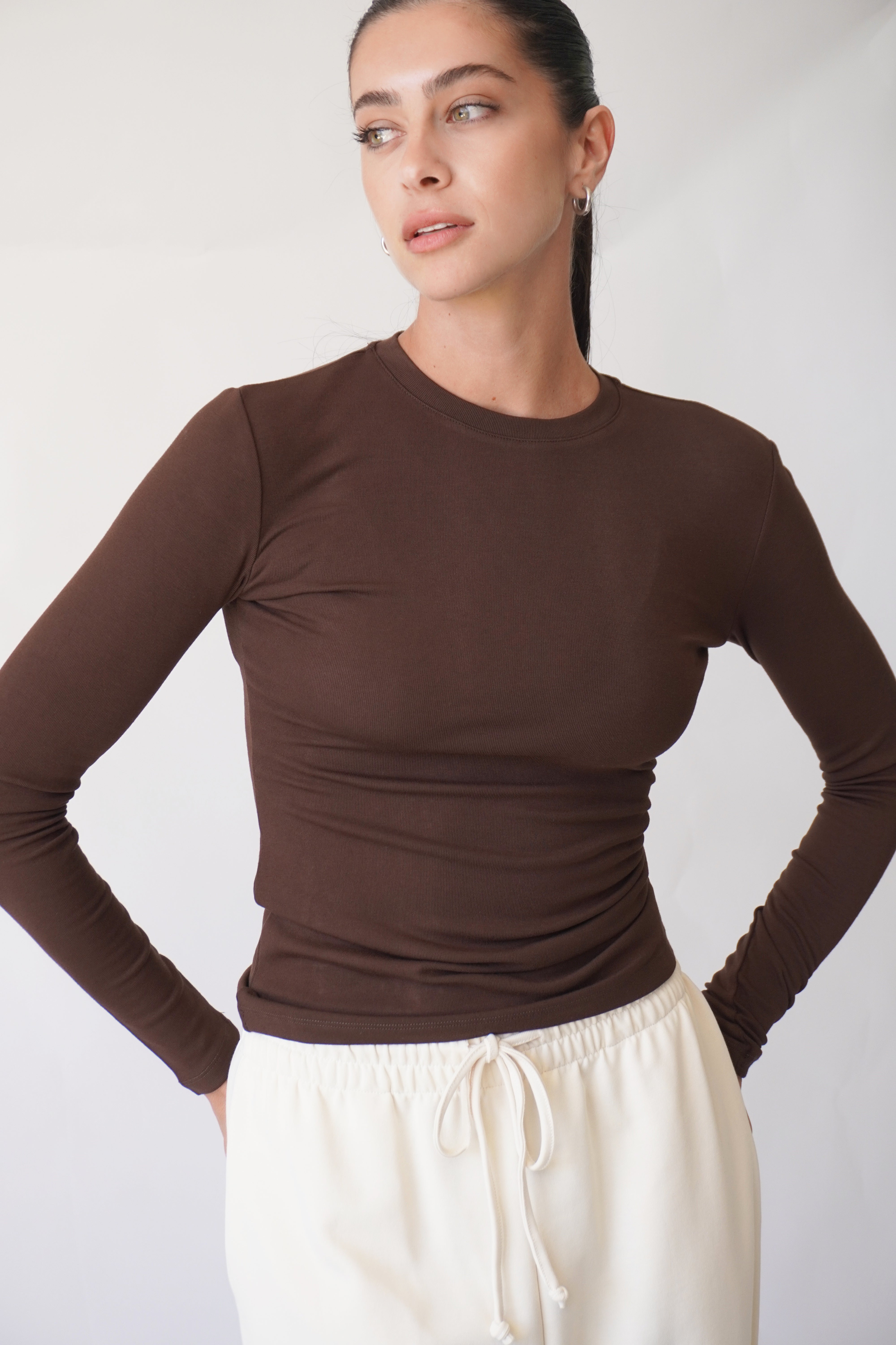 Annya Top / Brown