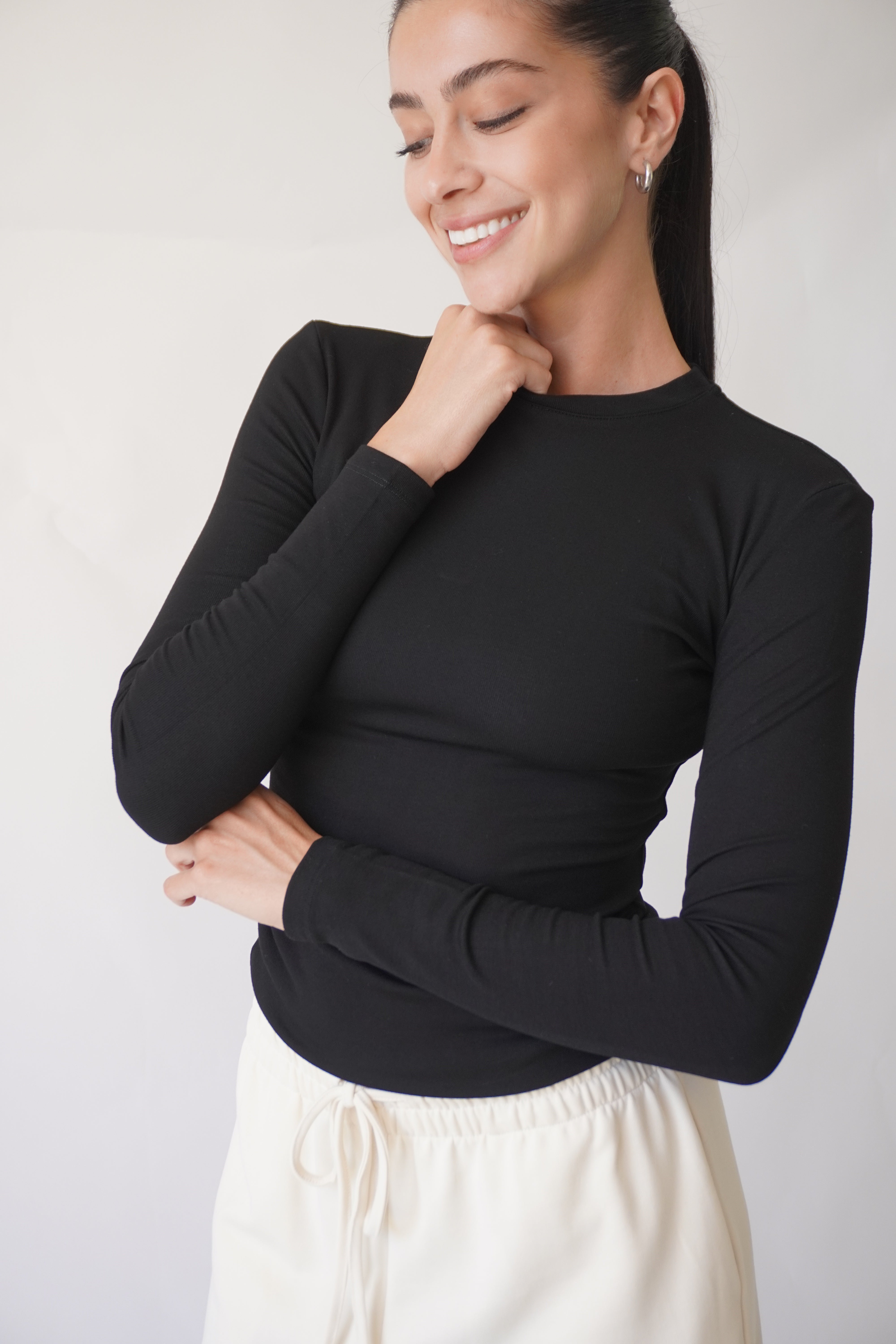 Annya Top / Black