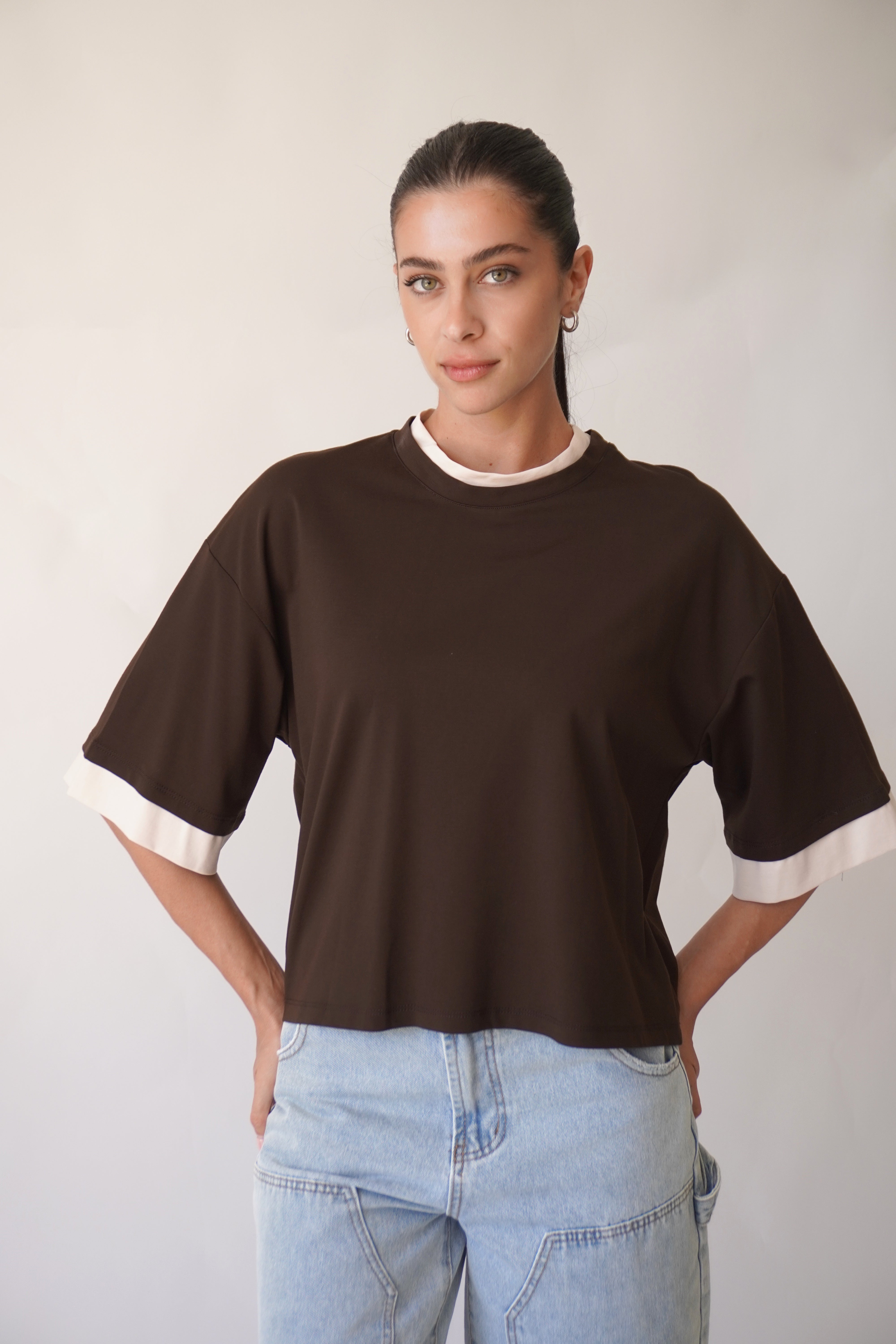 Lilia Top / Brown