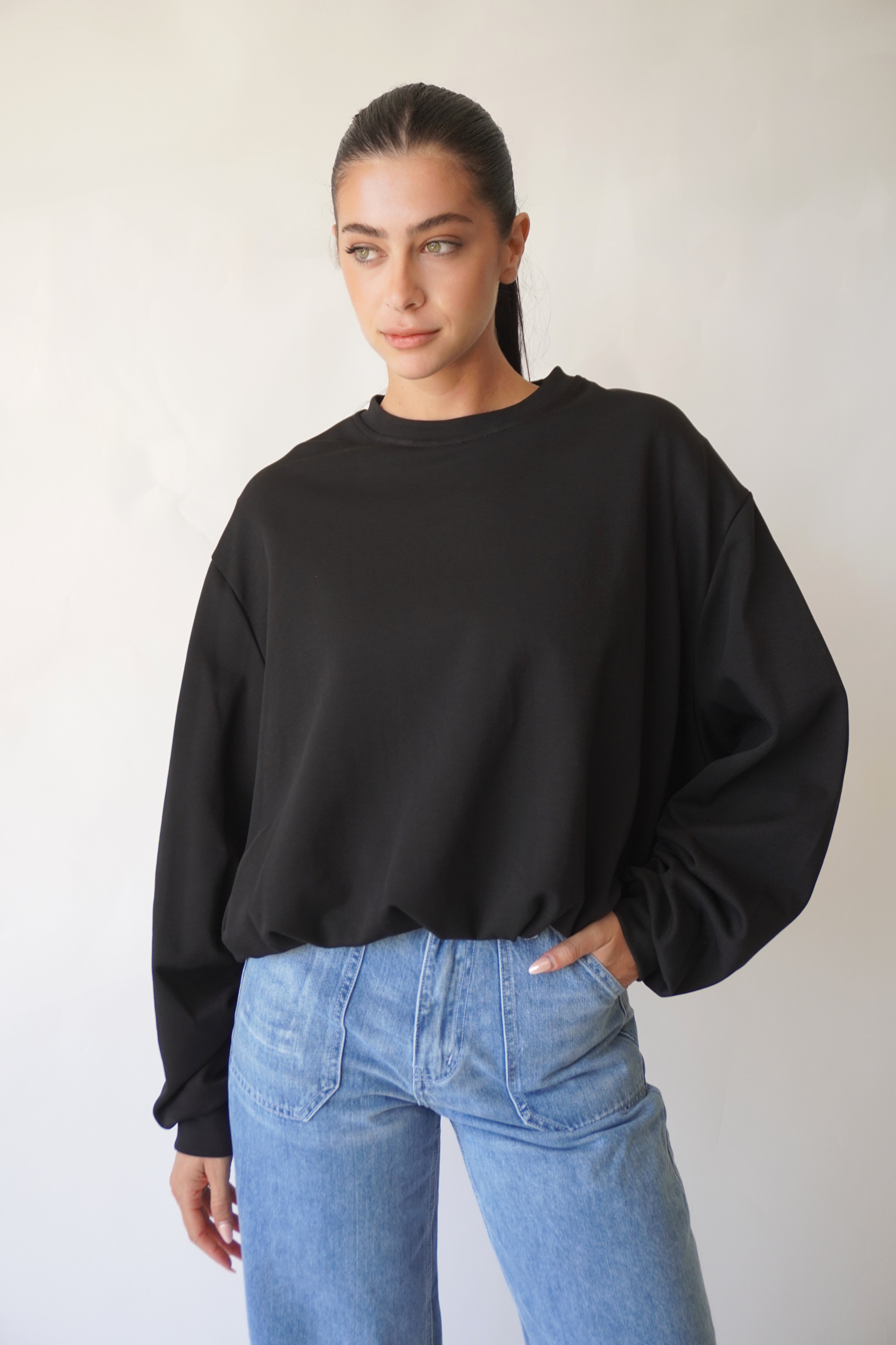 Valentina Sweatshirt / Black