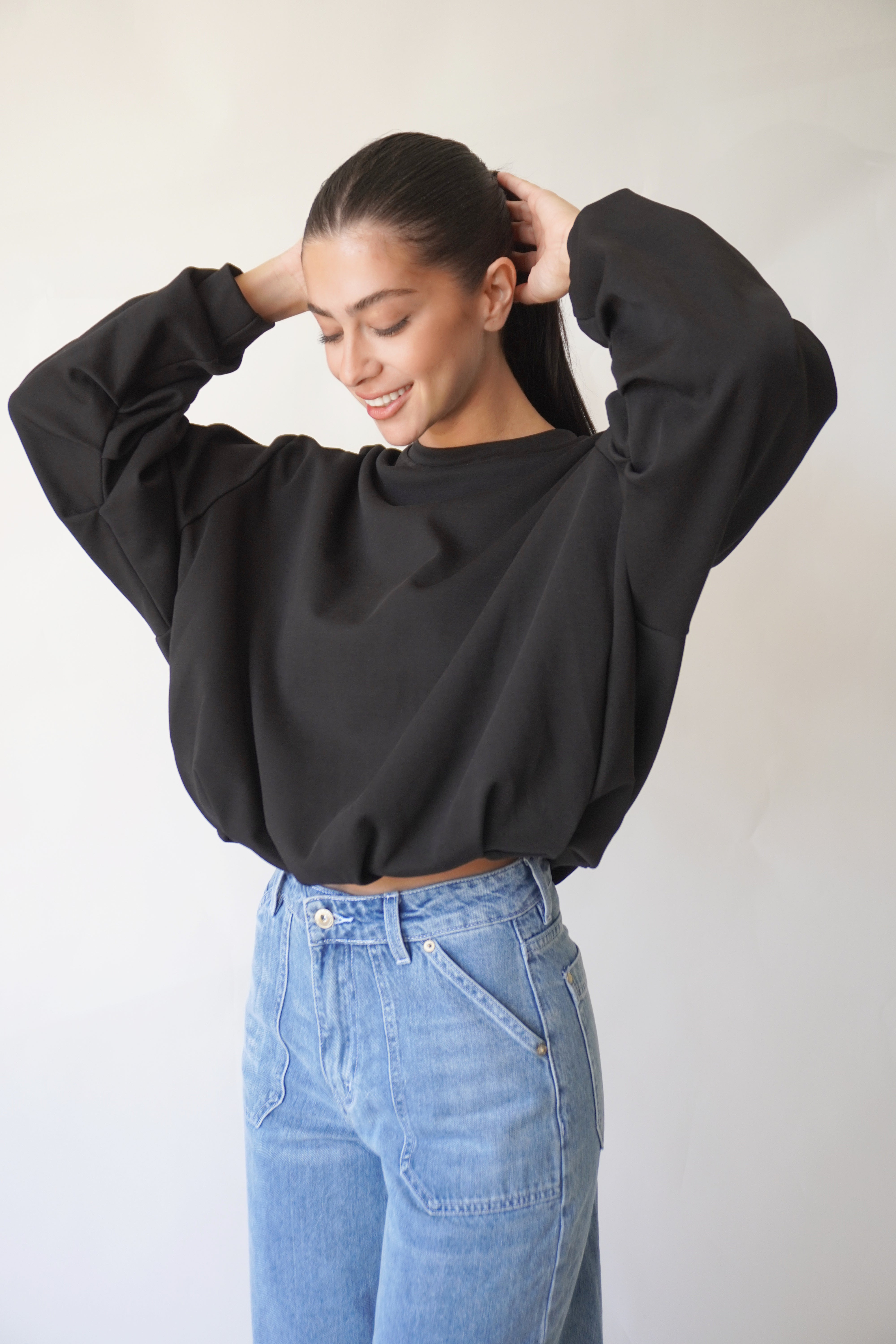 Valentina Sweatshirt / Black