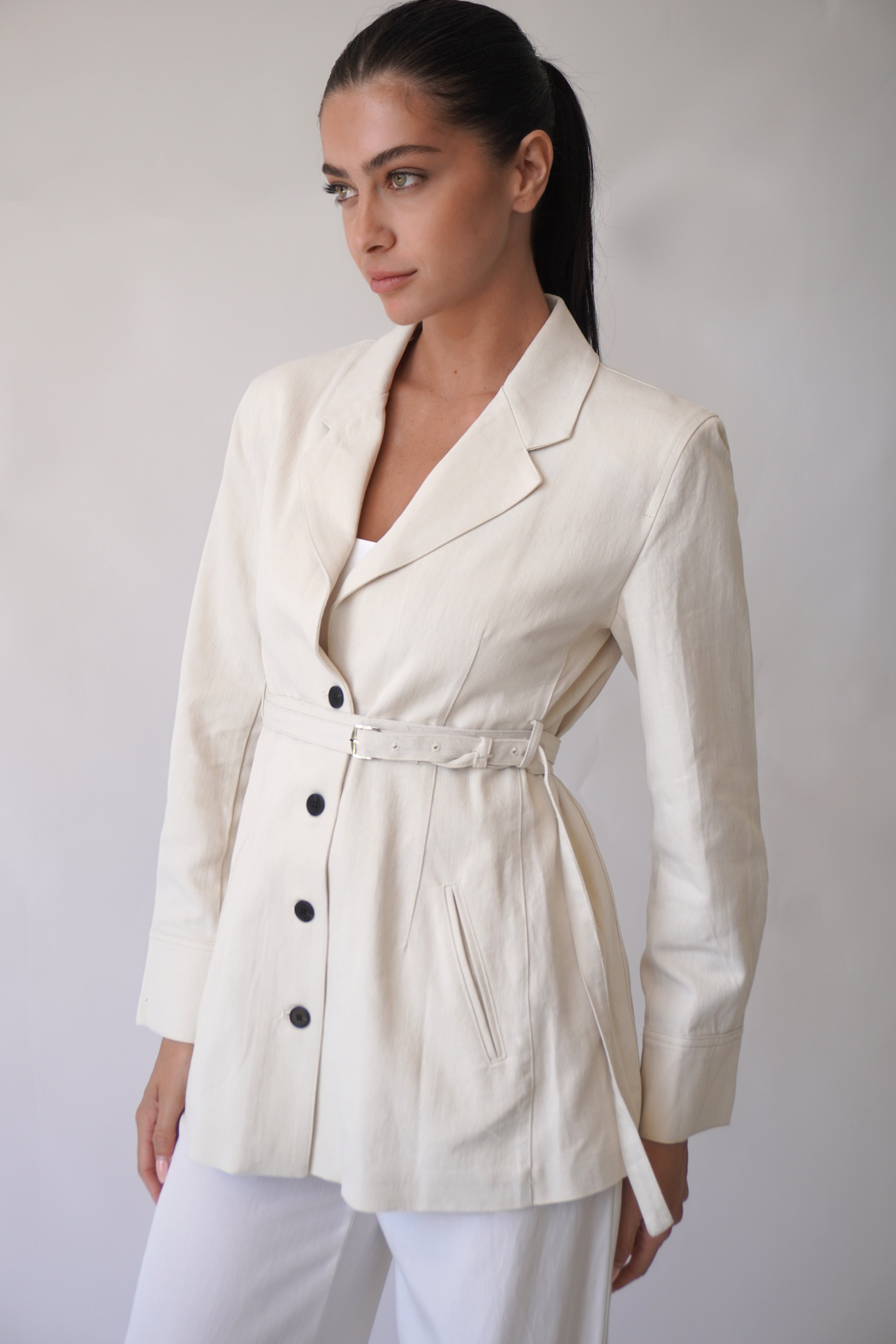 Valentina Blazer / Ecru