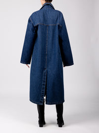Mollie Denim Coat / Dark Blue
