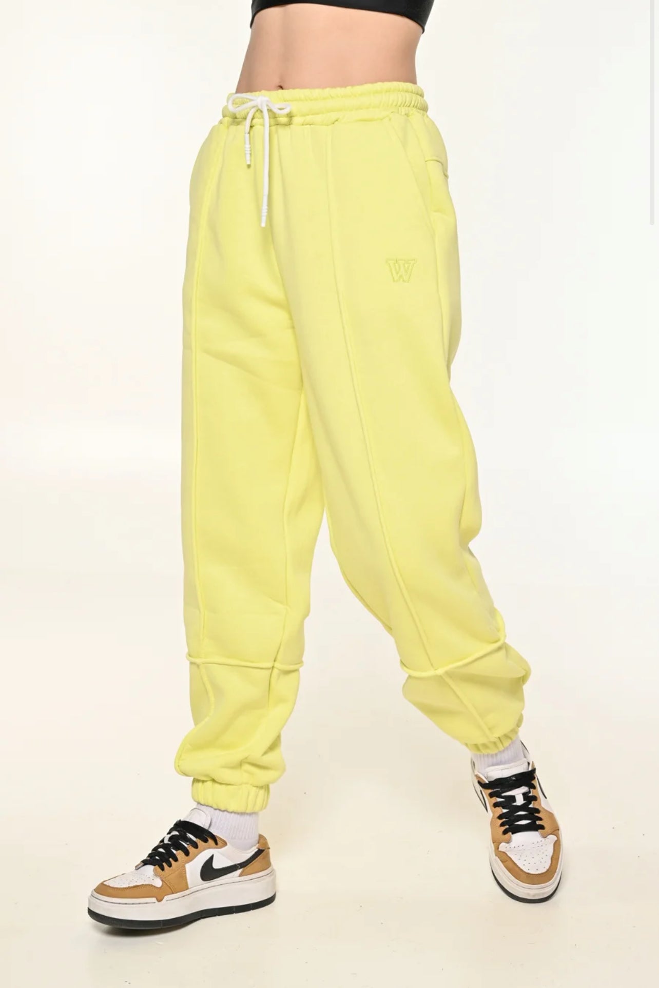 Basic Track Pants / Lime