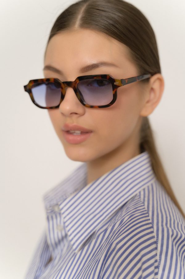 Juno Sunglasses / Brown-Blue