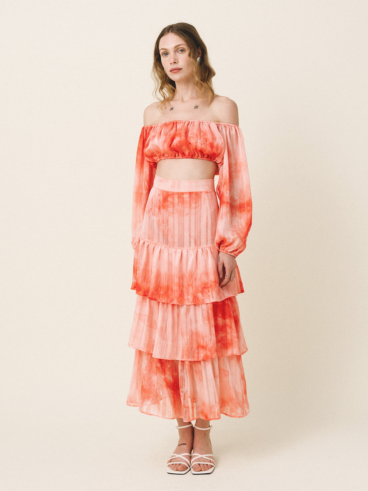 Cami Skirt / Orange