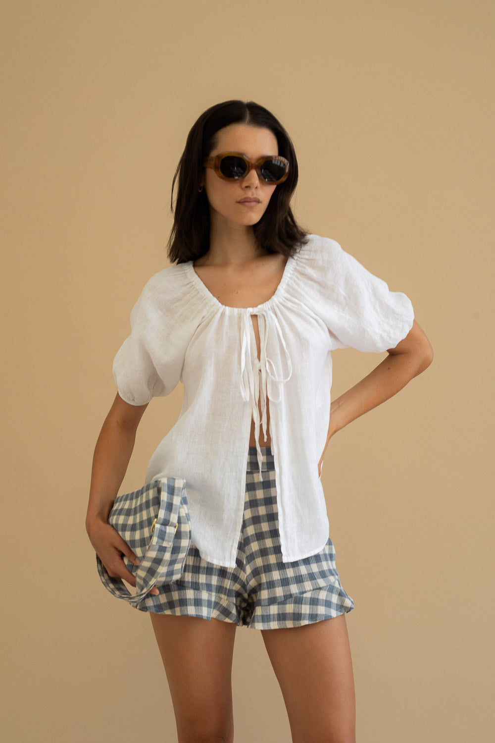 Unimak Top / White