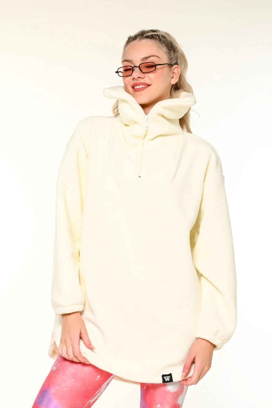 Fleece Sweater / Ecru