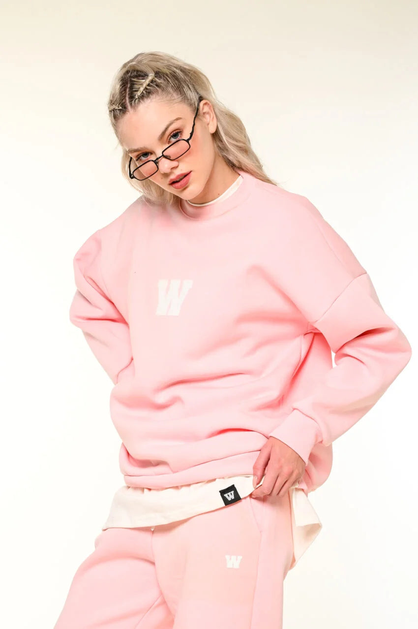 W Hoodie / Pink