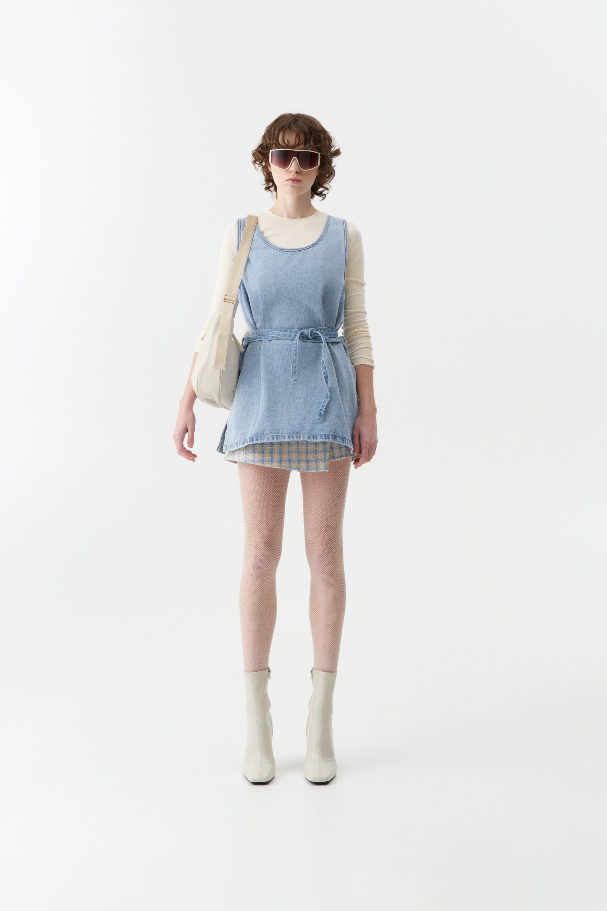 Evora Denim Dress-Top / Blue