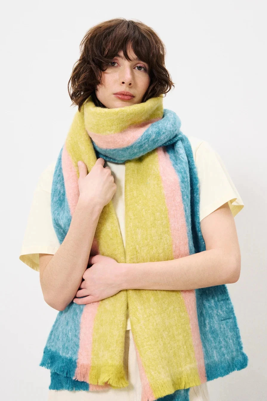 Winnie Scarf / Blue Yellow