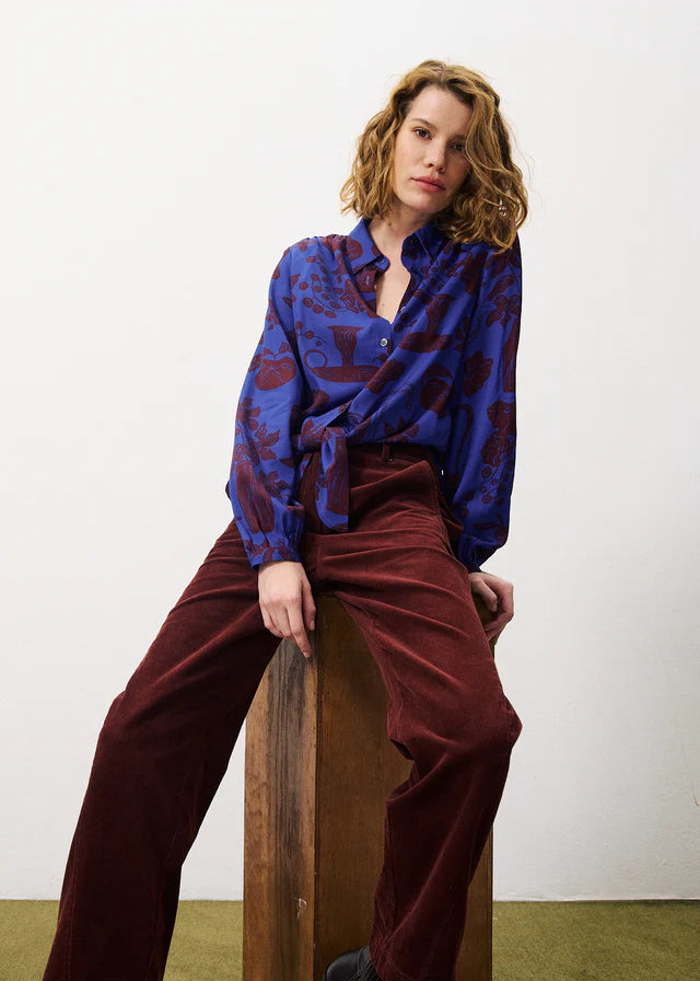 Elysa Pants / Bordeaux